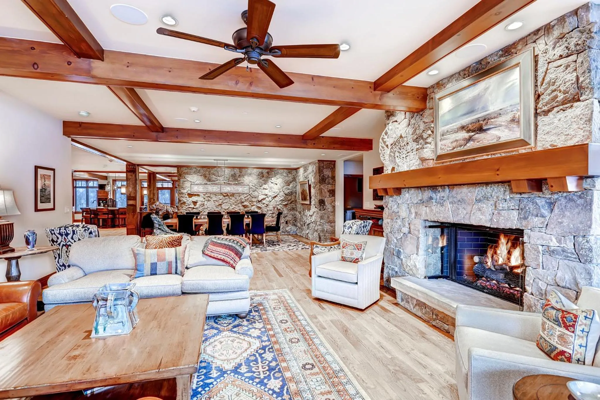 Living room in Bachelor Gulch Village