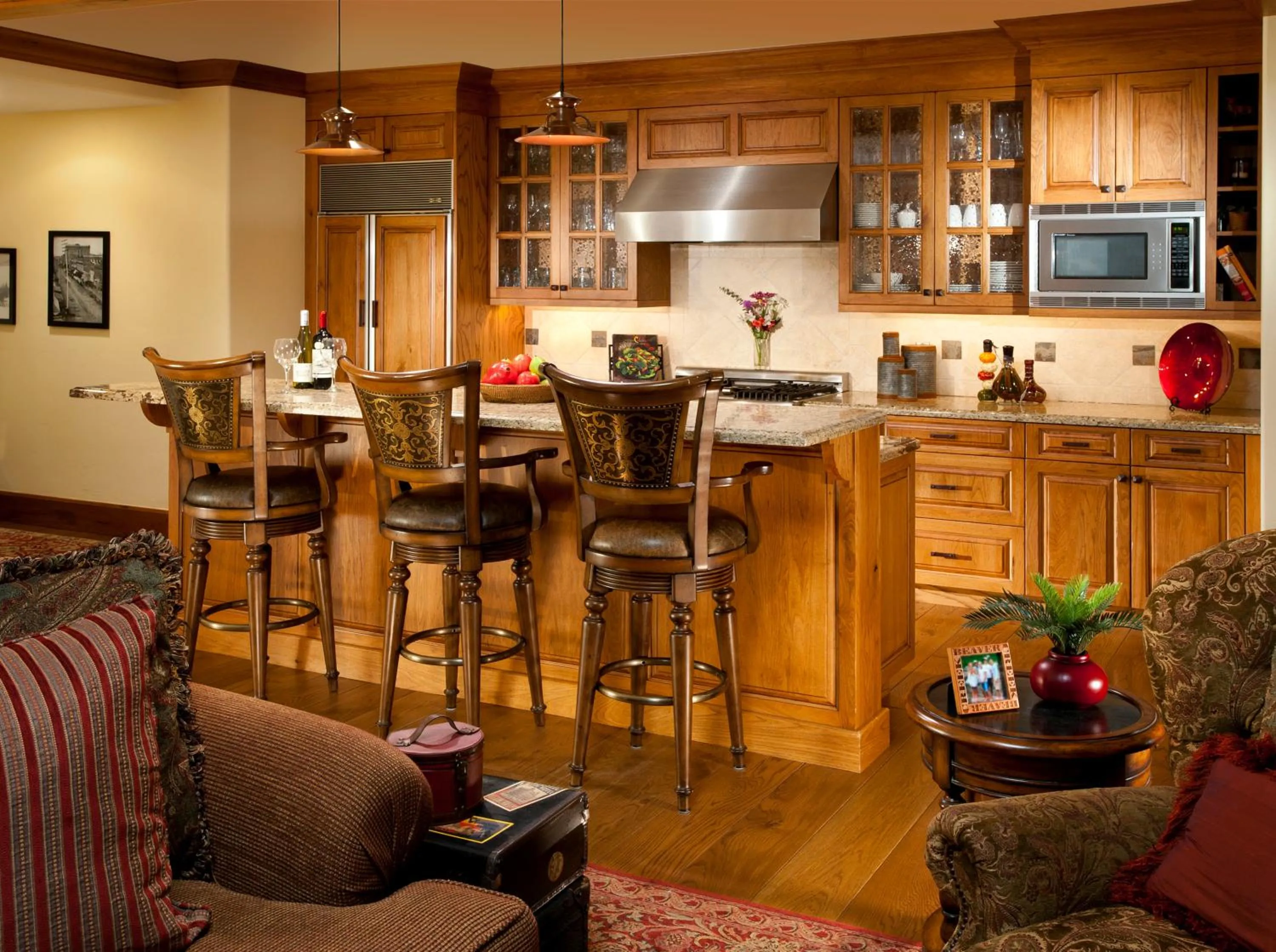 Living room in Bachelor Gulch Village