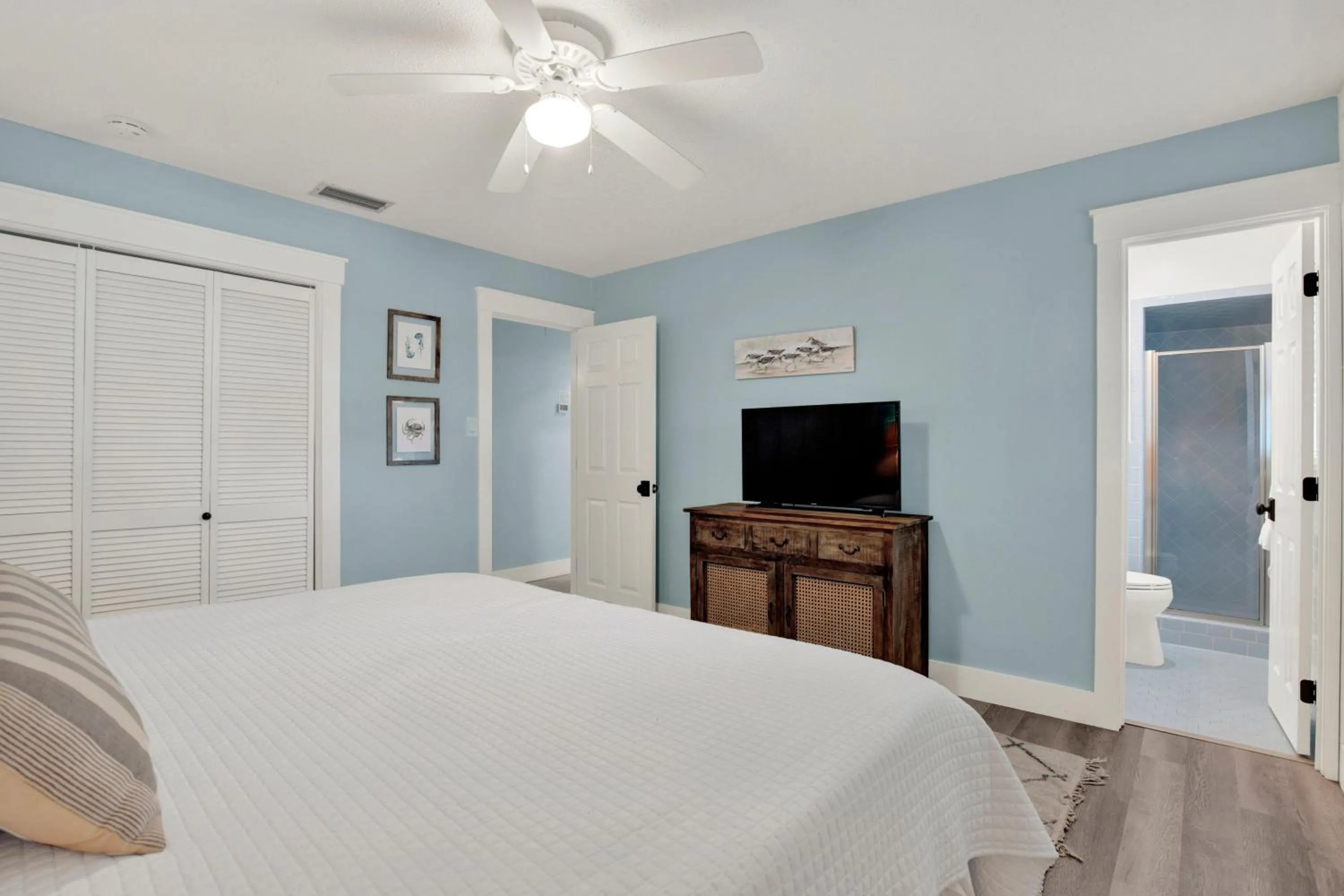 Bedroom, Bed in The Oar House