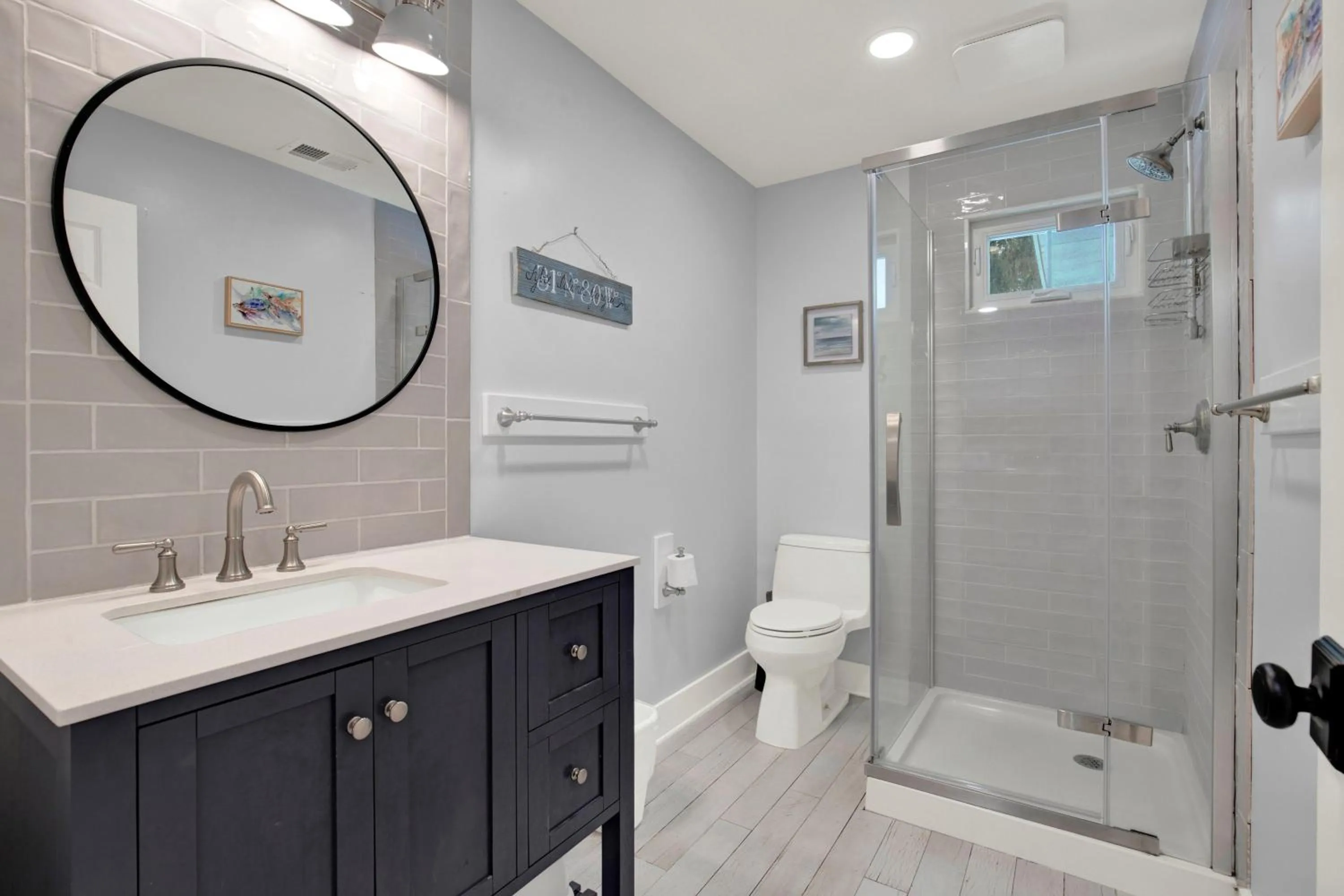 Bathroom in The Oar House