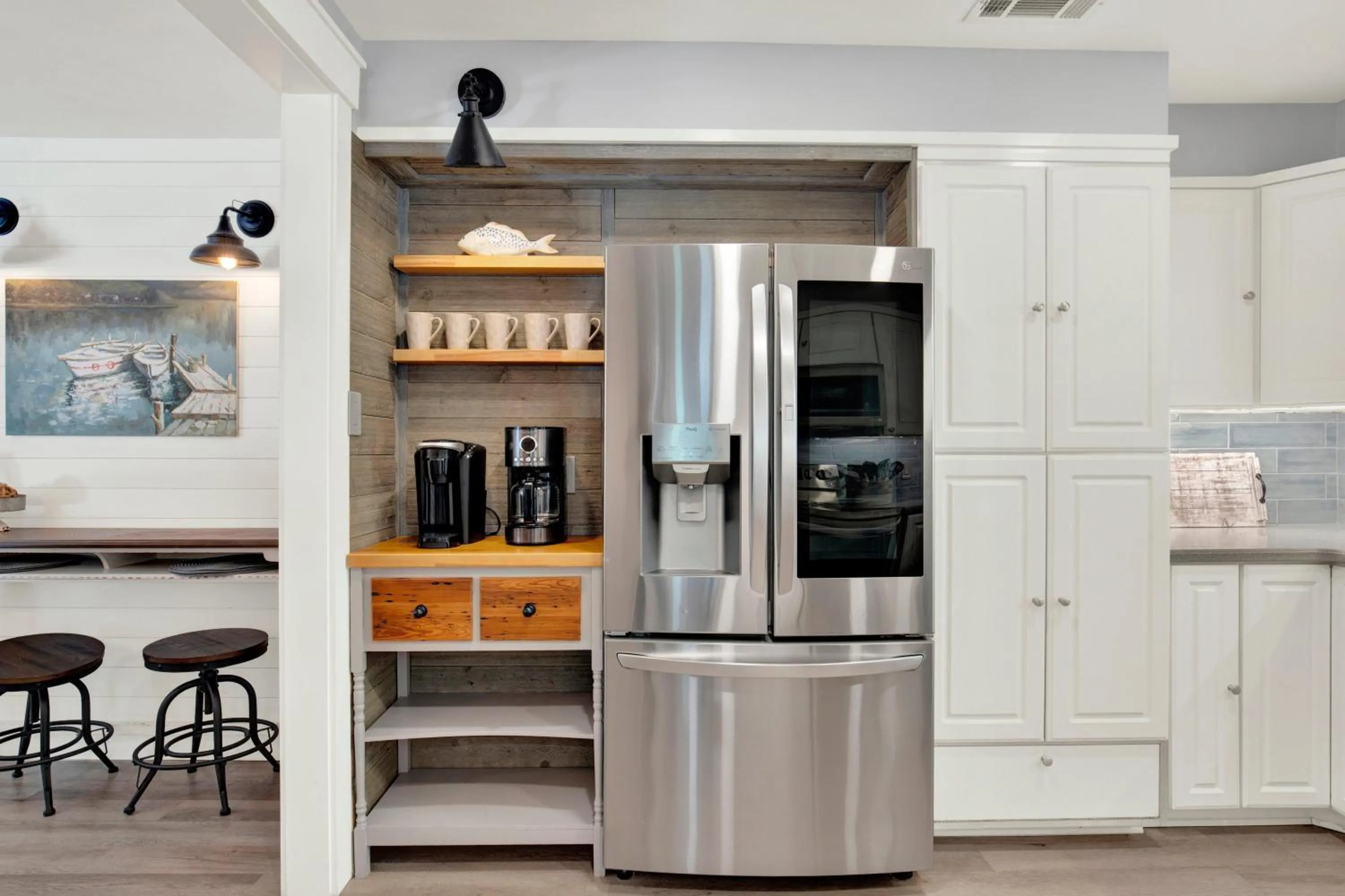Kitchen or kitchenette in The Oar House
