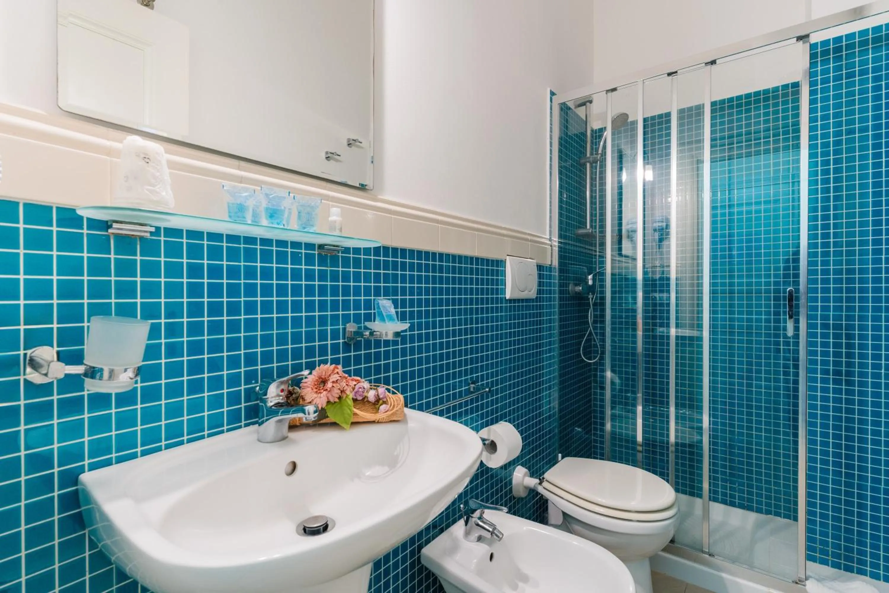 Bathroom in Palazzo Mongiò