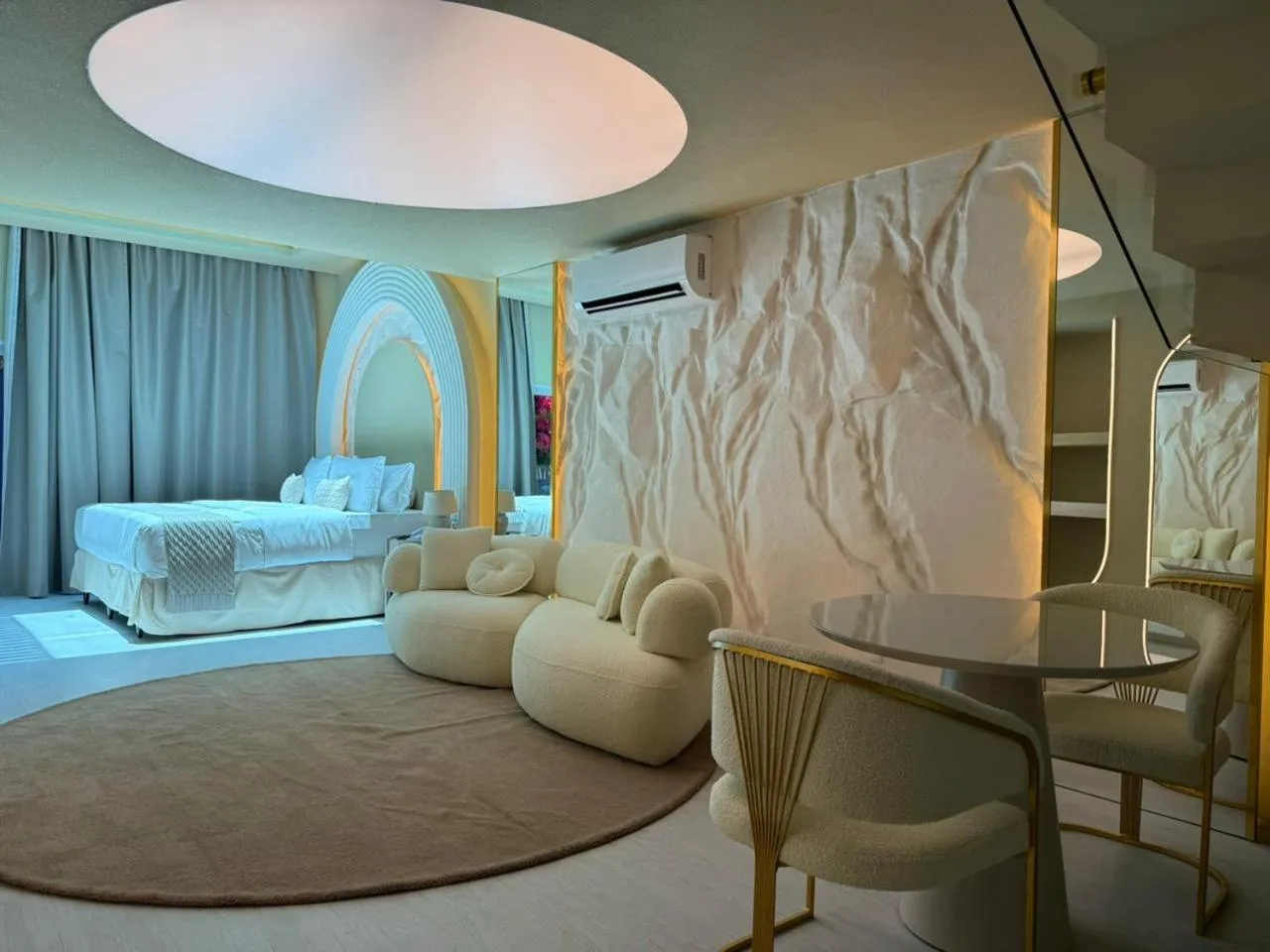 Bed in Pousada Apple House Paraty