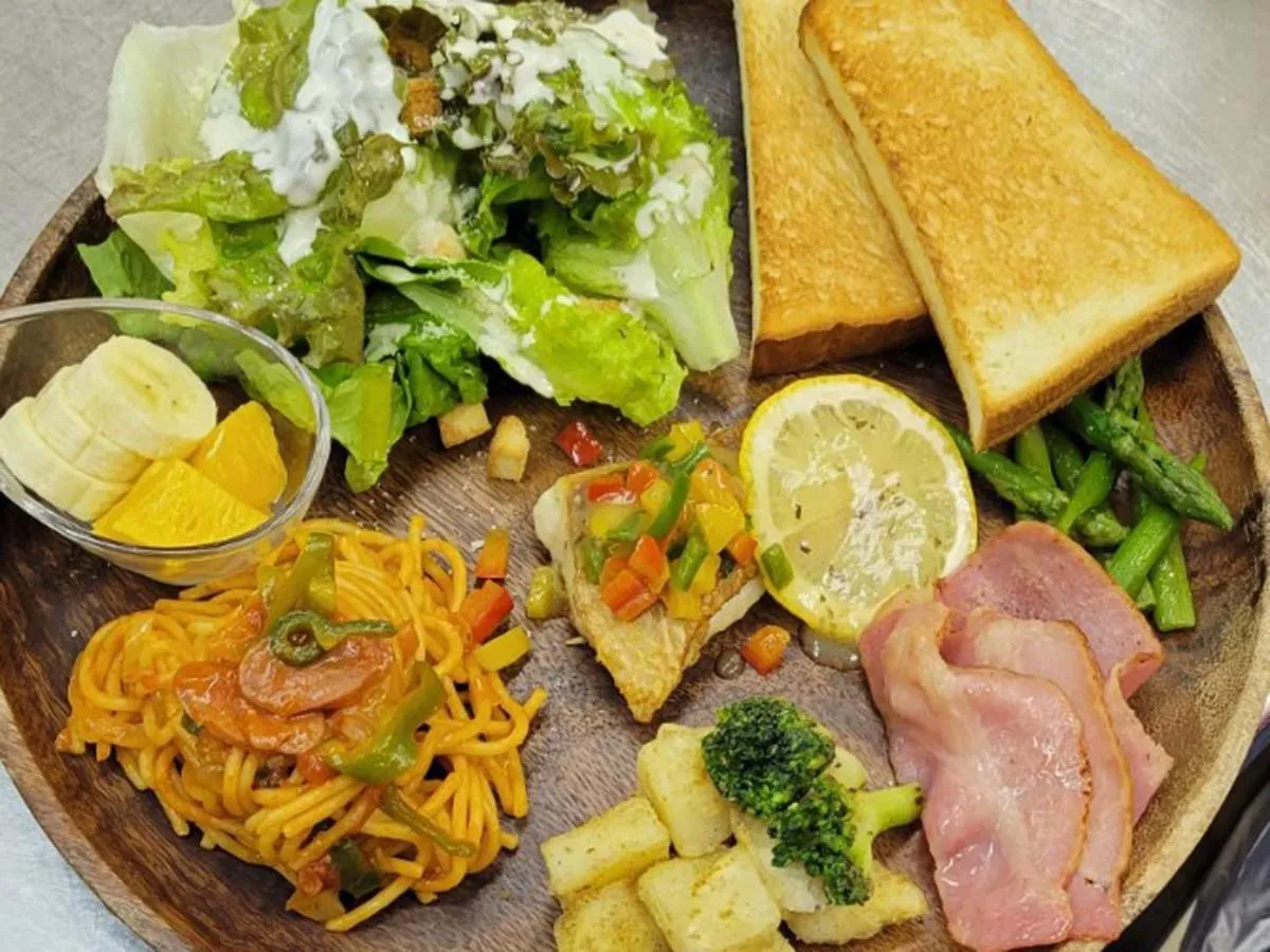 Breakfast in Hotel Oceans Nakijin