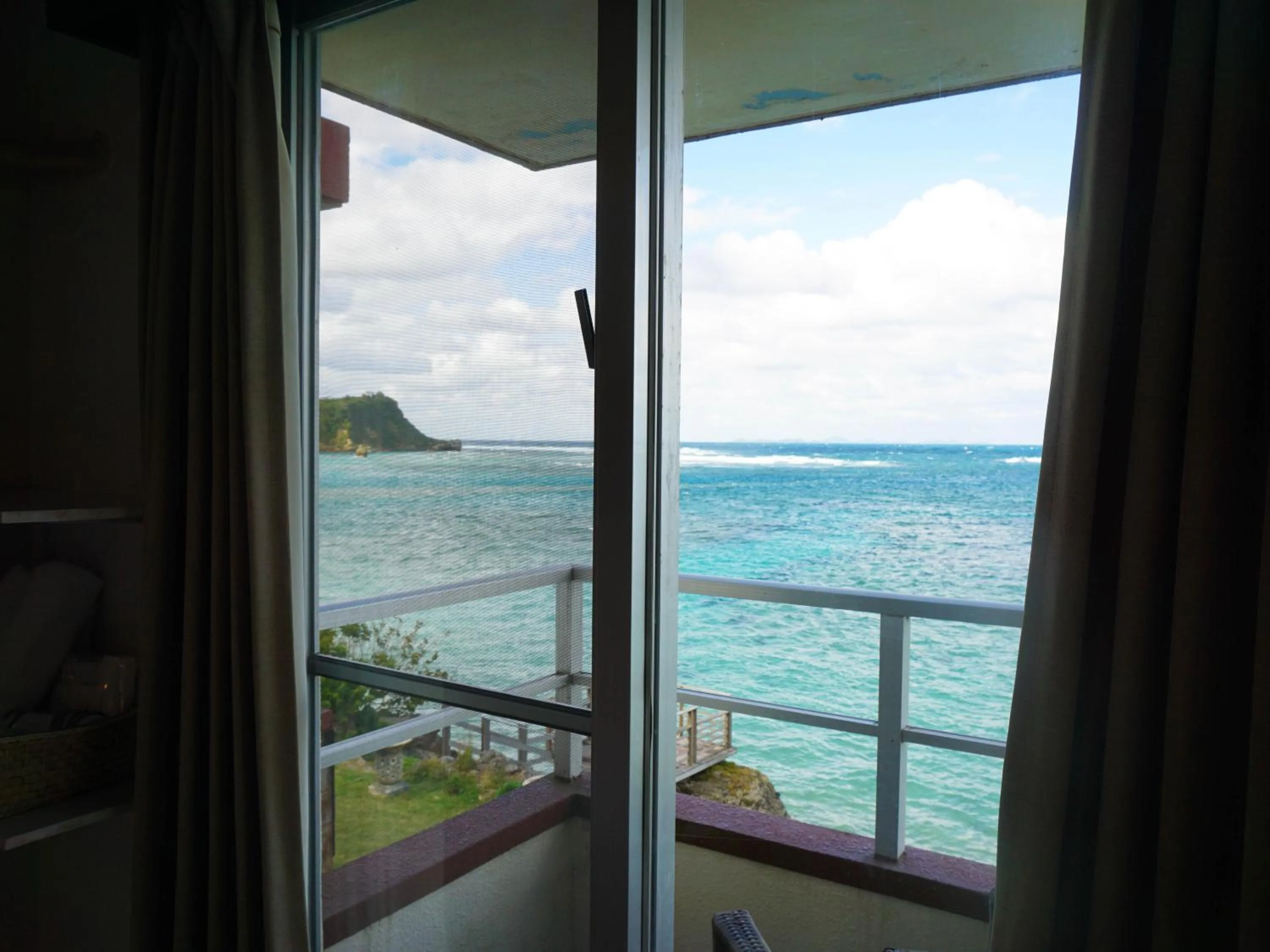 Balcony/Terrace in Hotel Oceans Nakijin