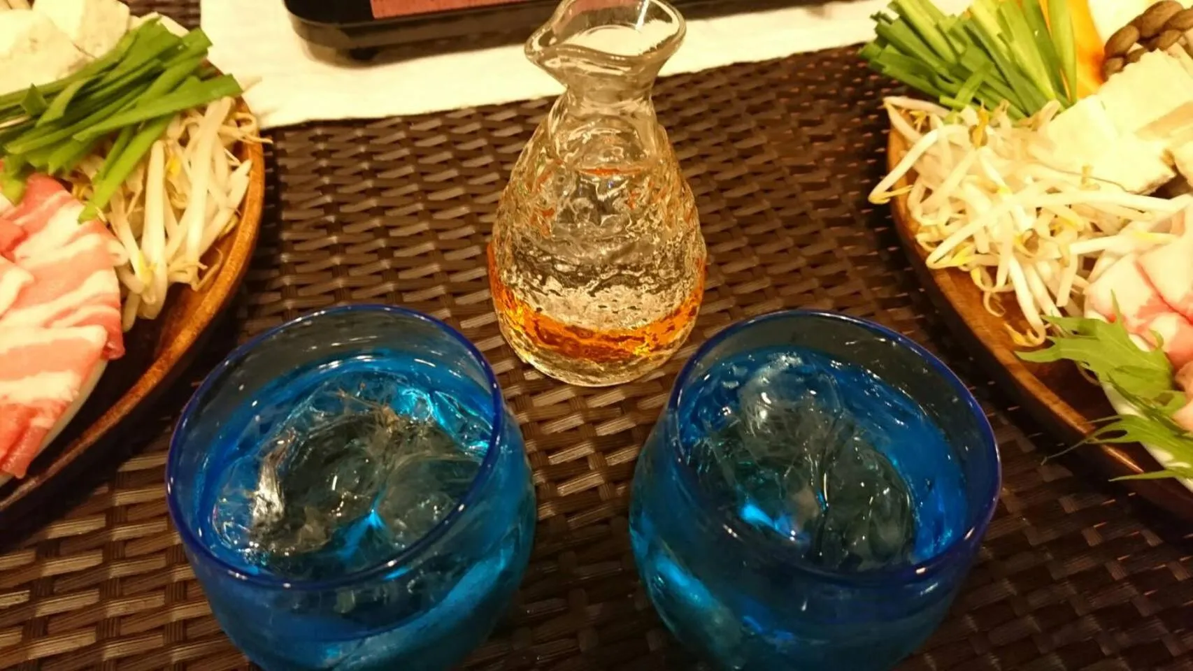 Dinner in Hotel Oceans Nakijin