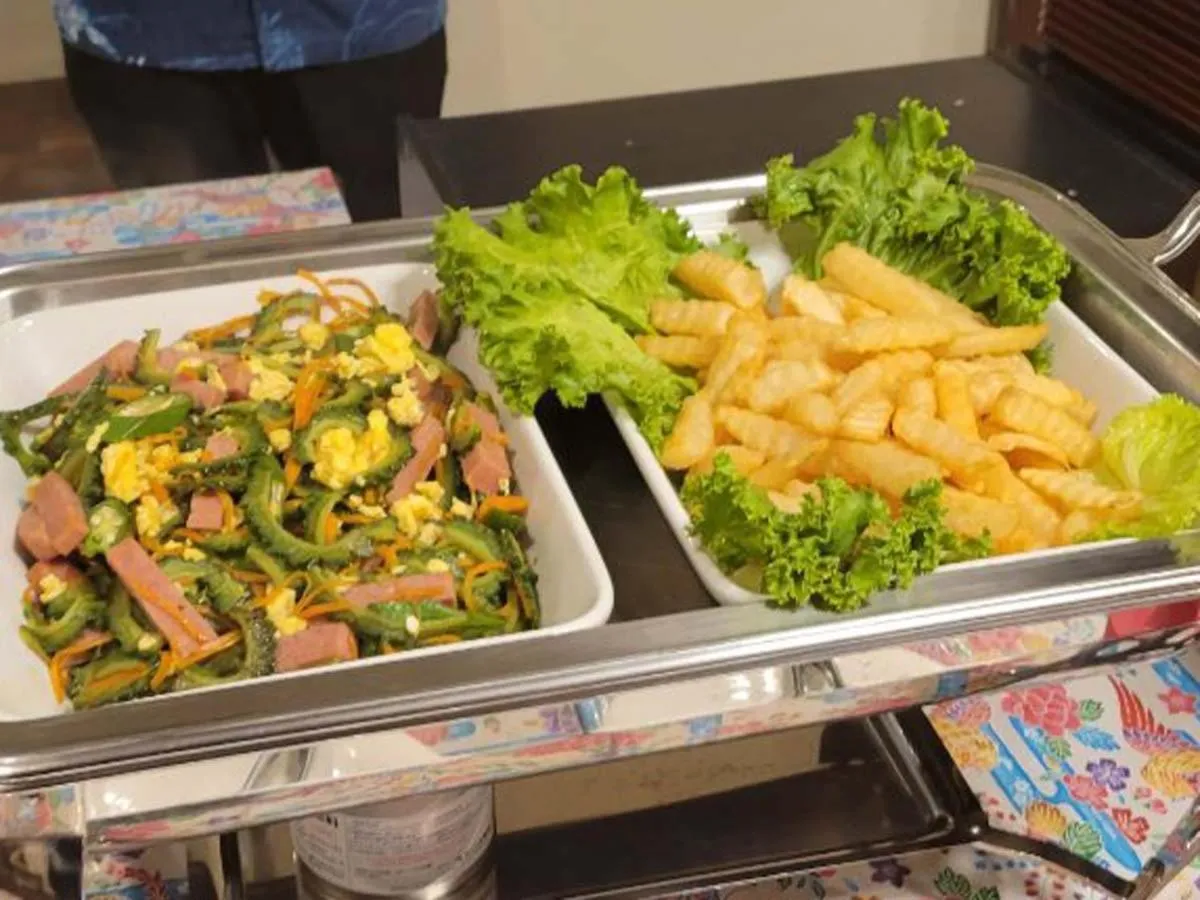 Breakfast in Hotel Oceans Nakijin