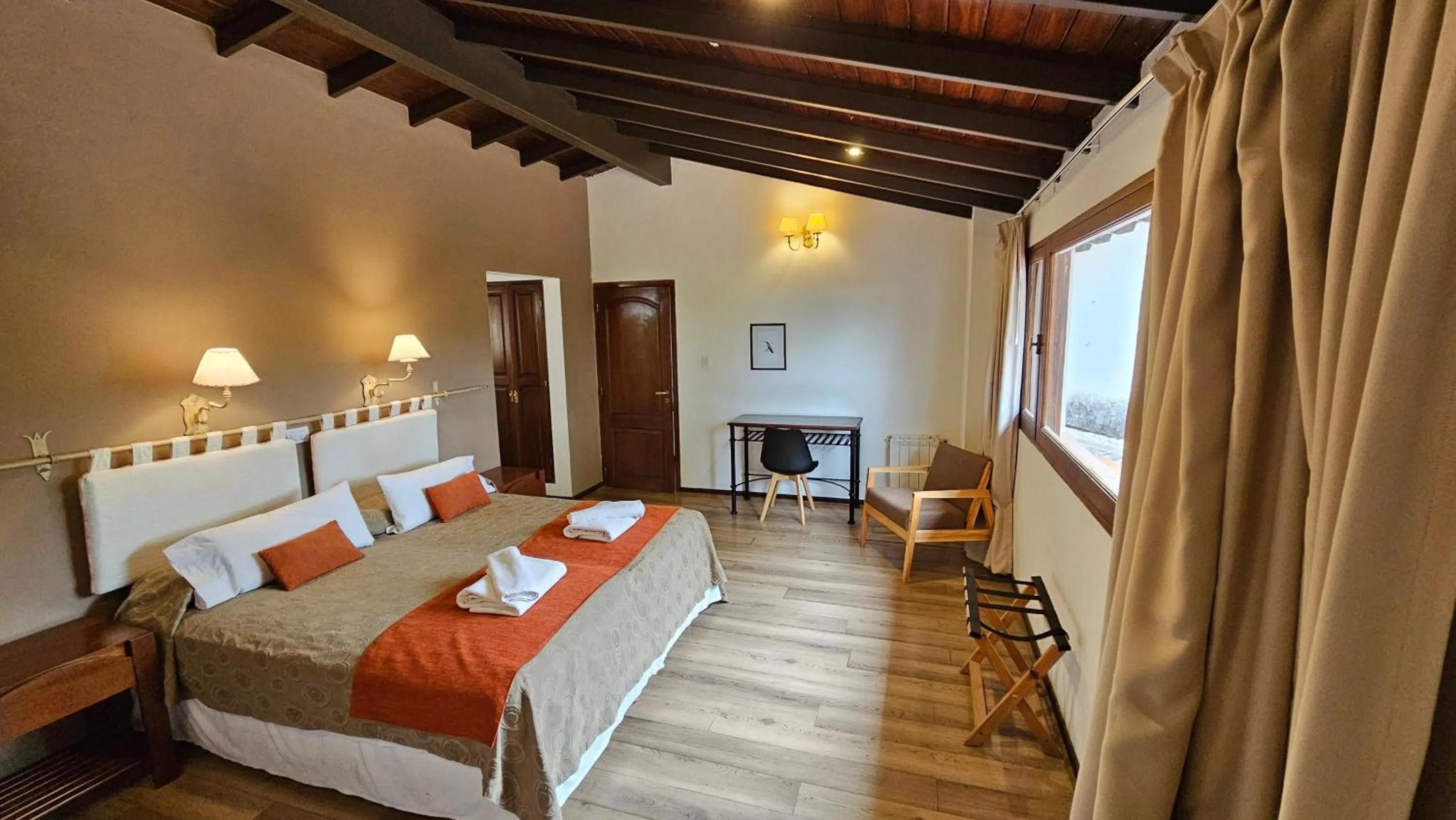 Bedroom, Bed in Hotel Selva Montana