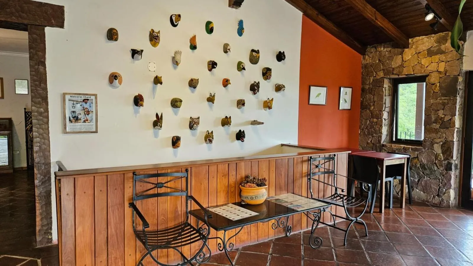 Living room in Hotel Selva Montana