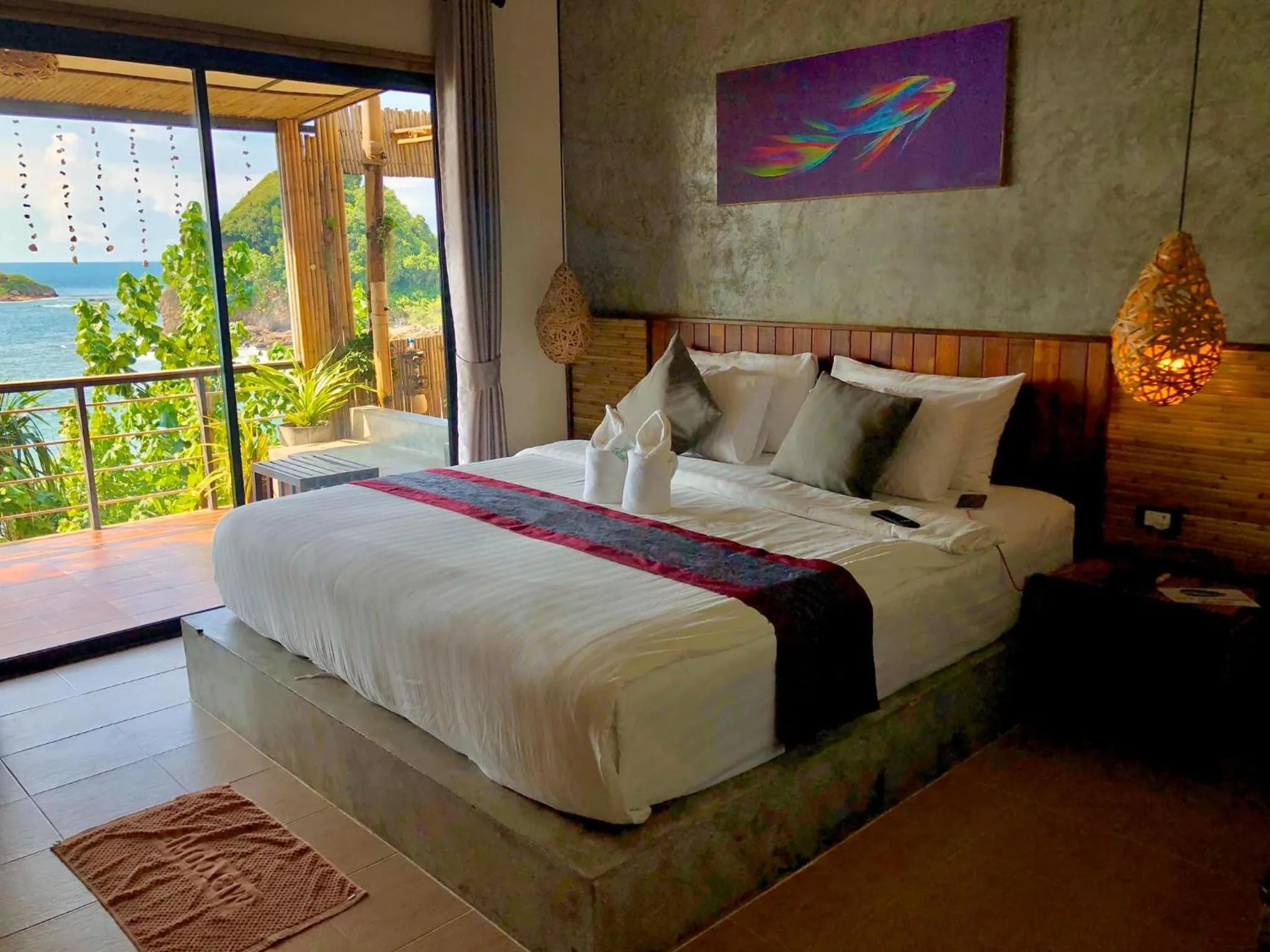 Bed in Coco Cape Lanta Resort (SHA Extra Plus)