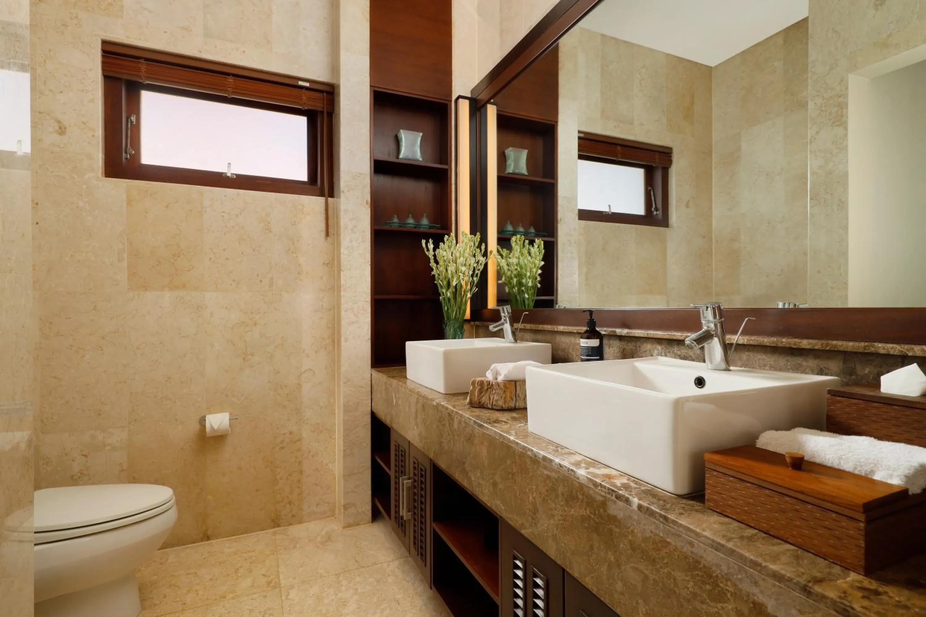 Bathroom in Nagasutra Villa by Nakula