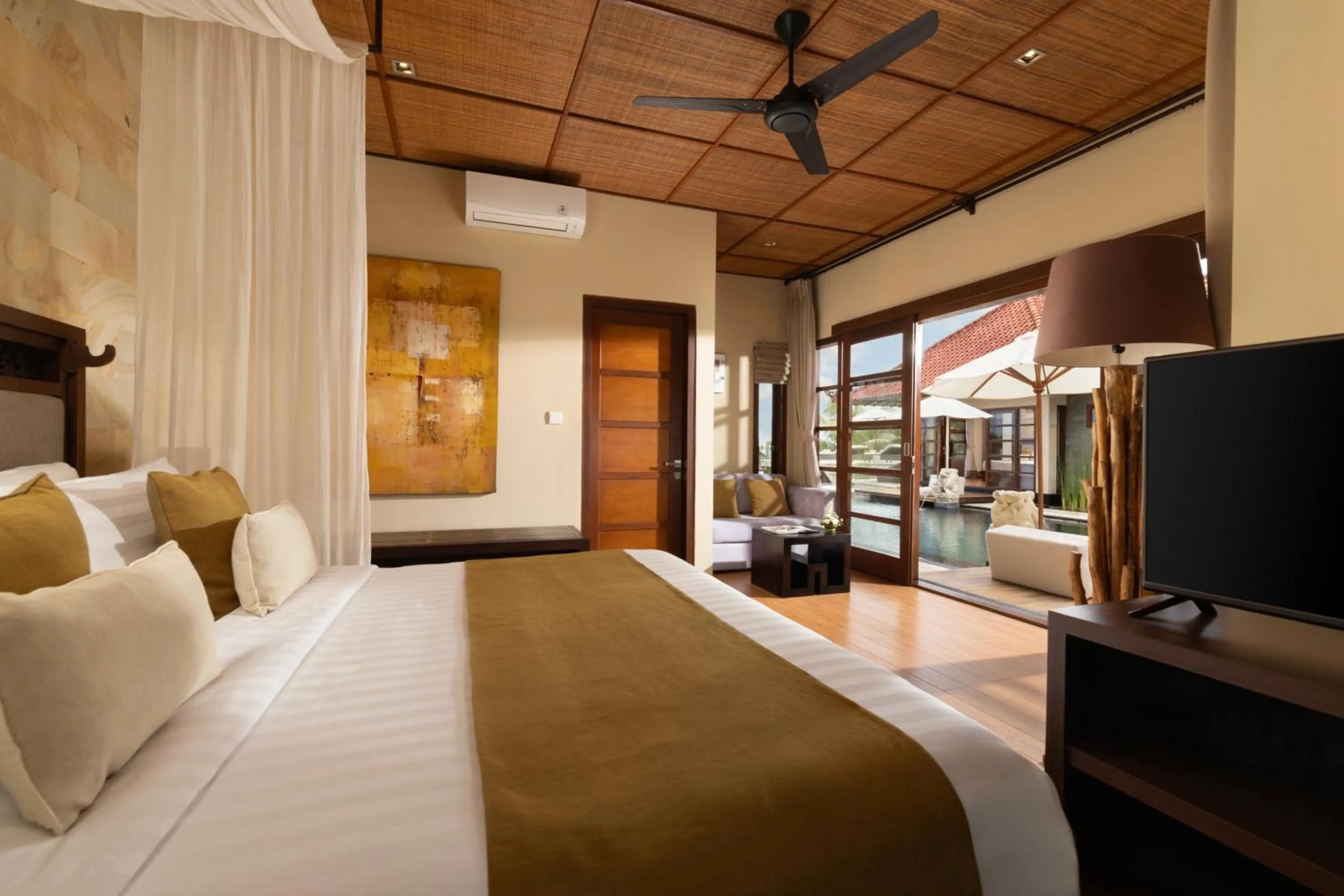 Bed in Nagasutra Villa by Nakula