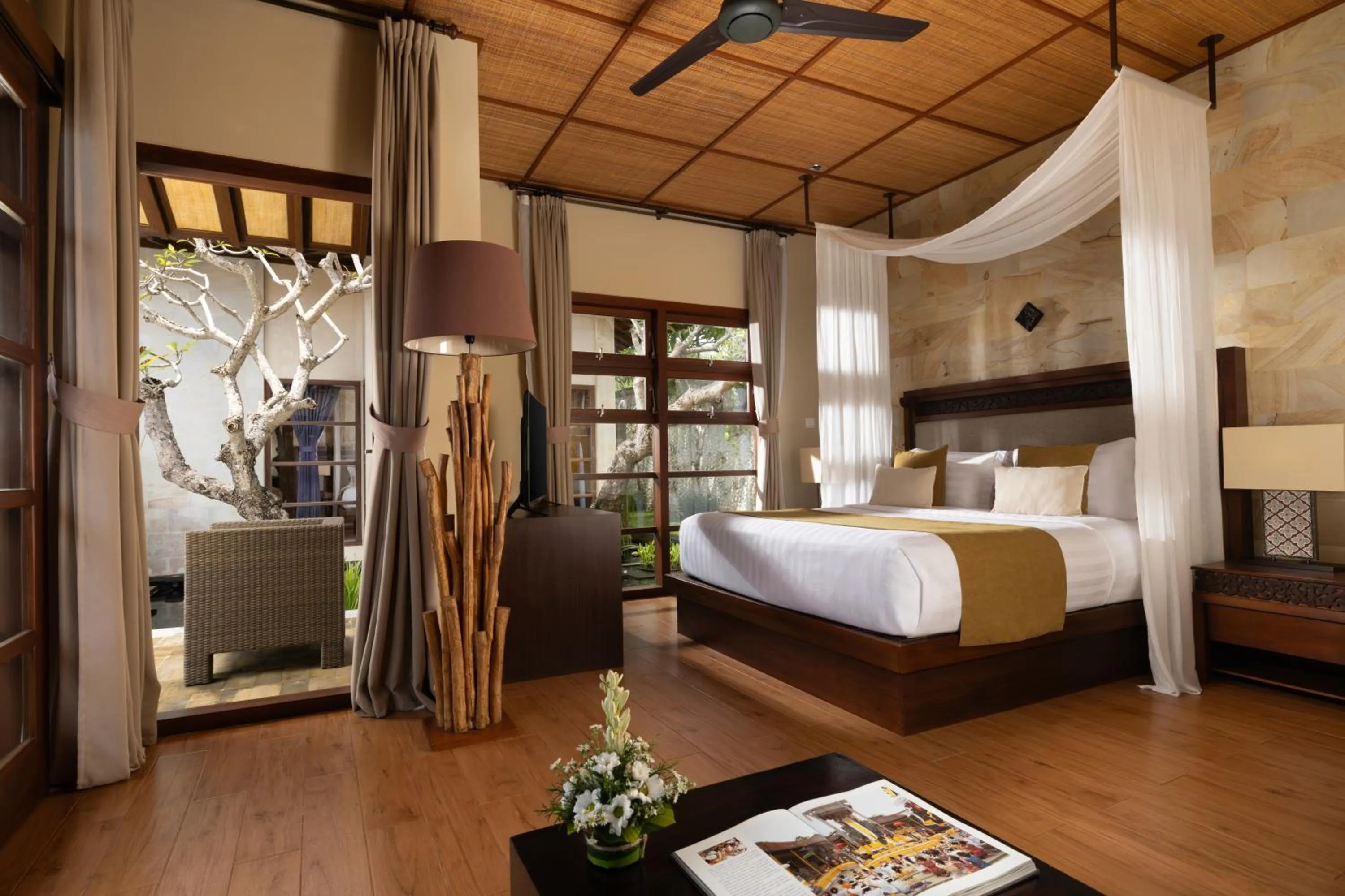 Bed in Nagasutra Villa by Nakula