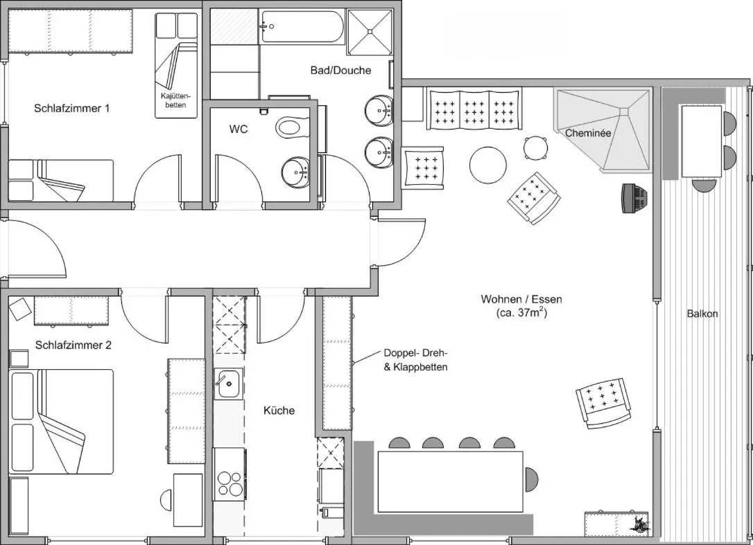 Floor plan in Arcula