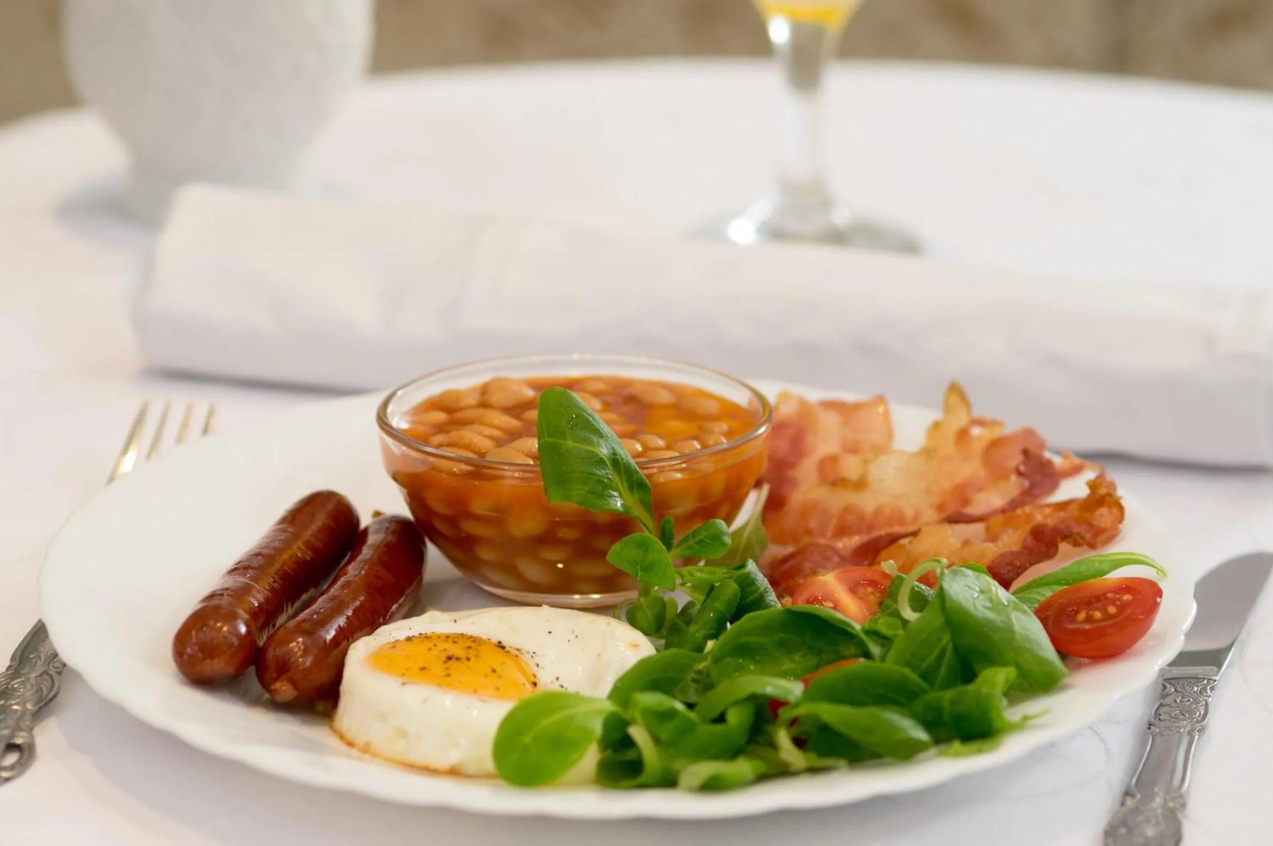 English/Irish breakfast in Vila Katharina