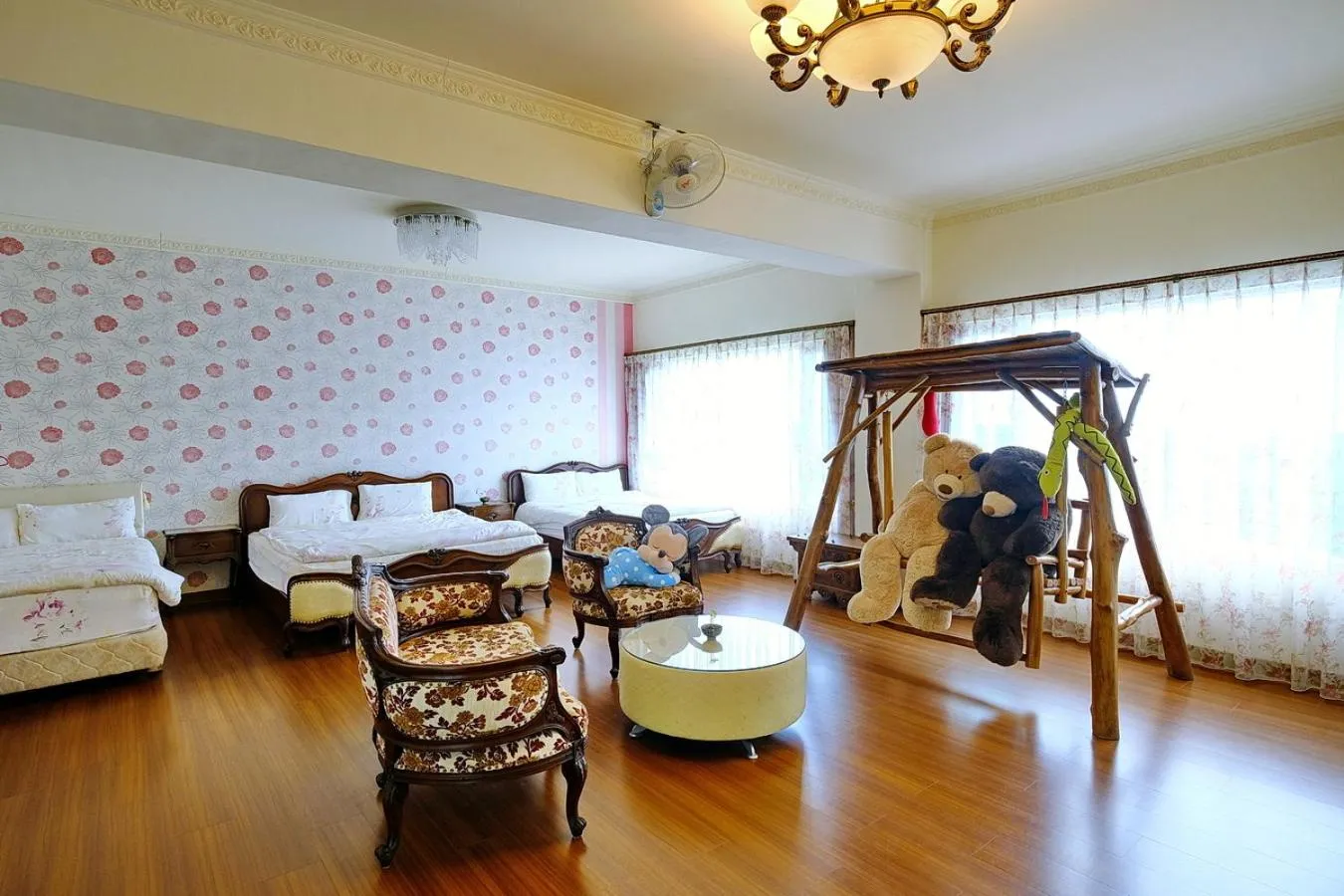 Bed in 七星潭海灣民宿-附電梯-車位-充電樁