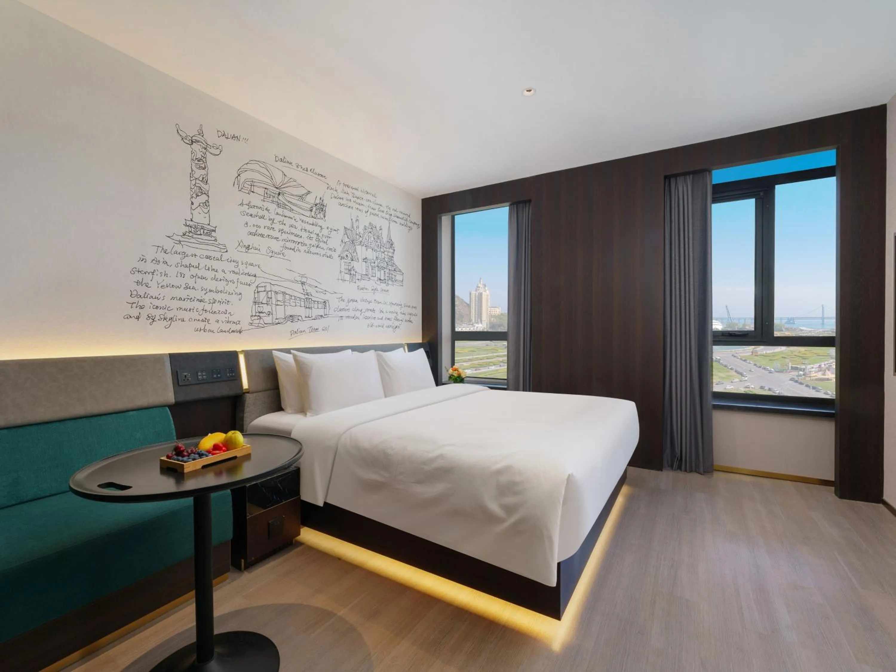 Superior Double Room in CitiGO Hotel, Xinghai Square, Dalian