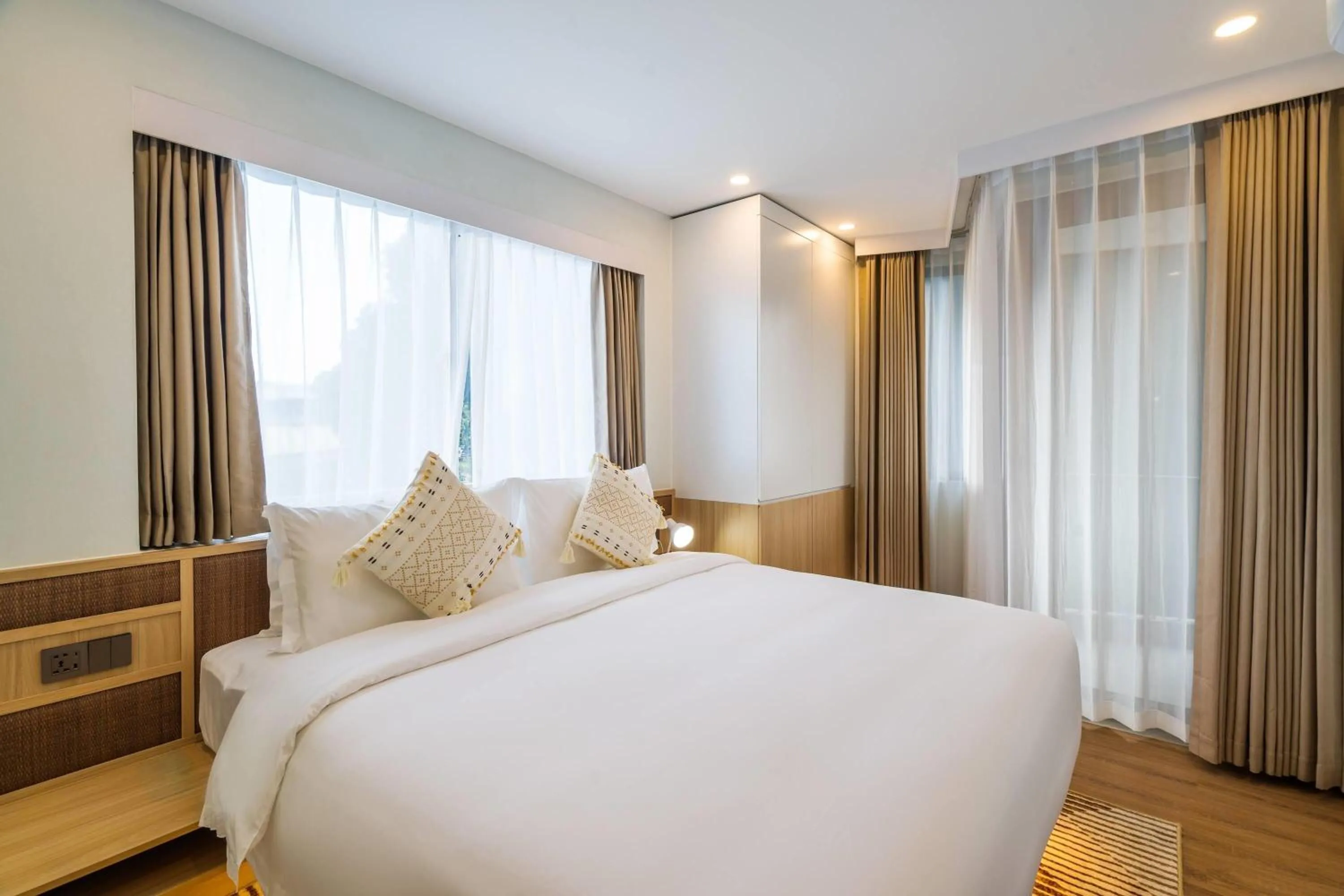 Photo of the whole room, Bed in Wyndham Garden Samui Wing