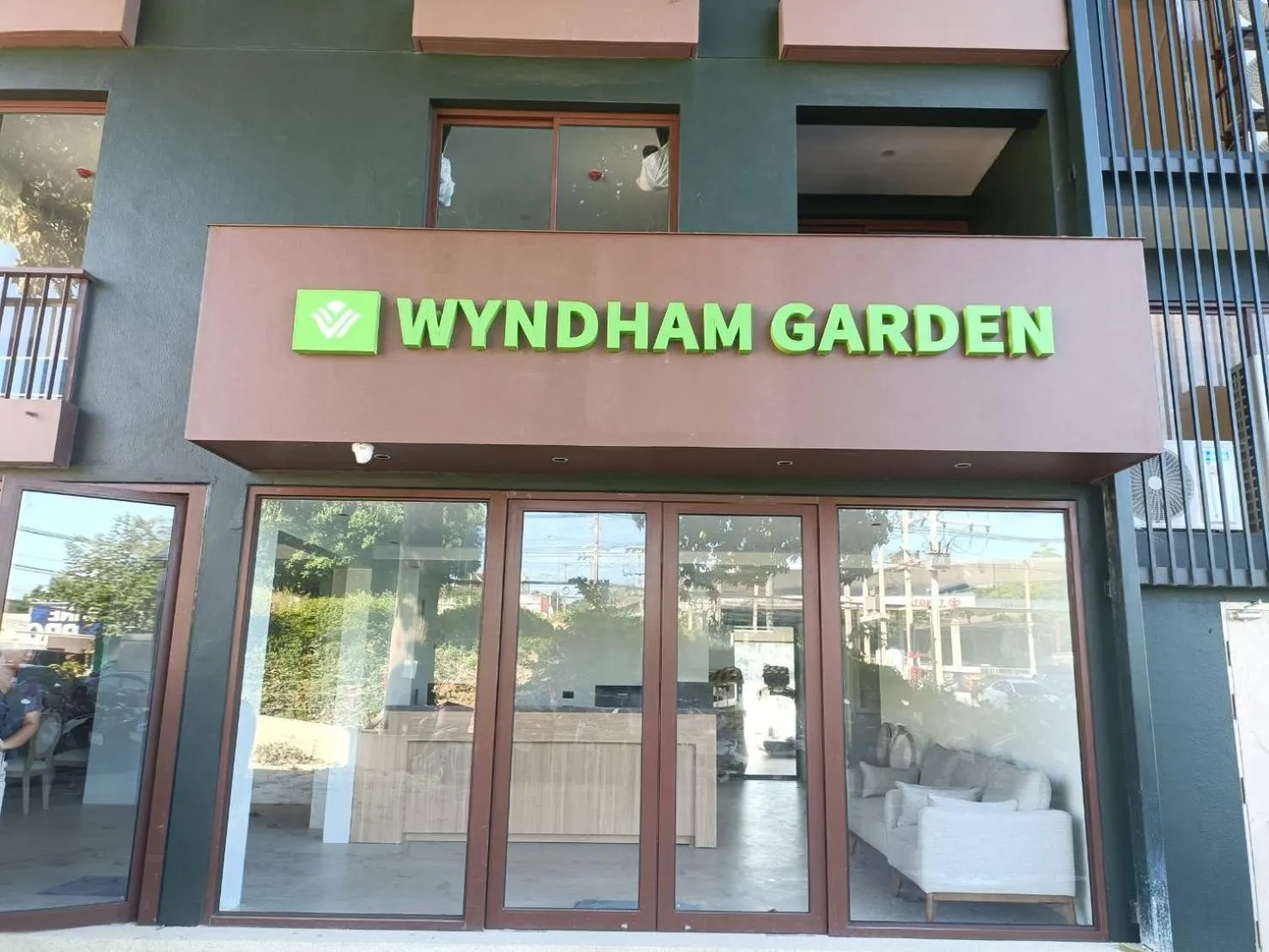 Property building in Wyndham Garden Samui Wing