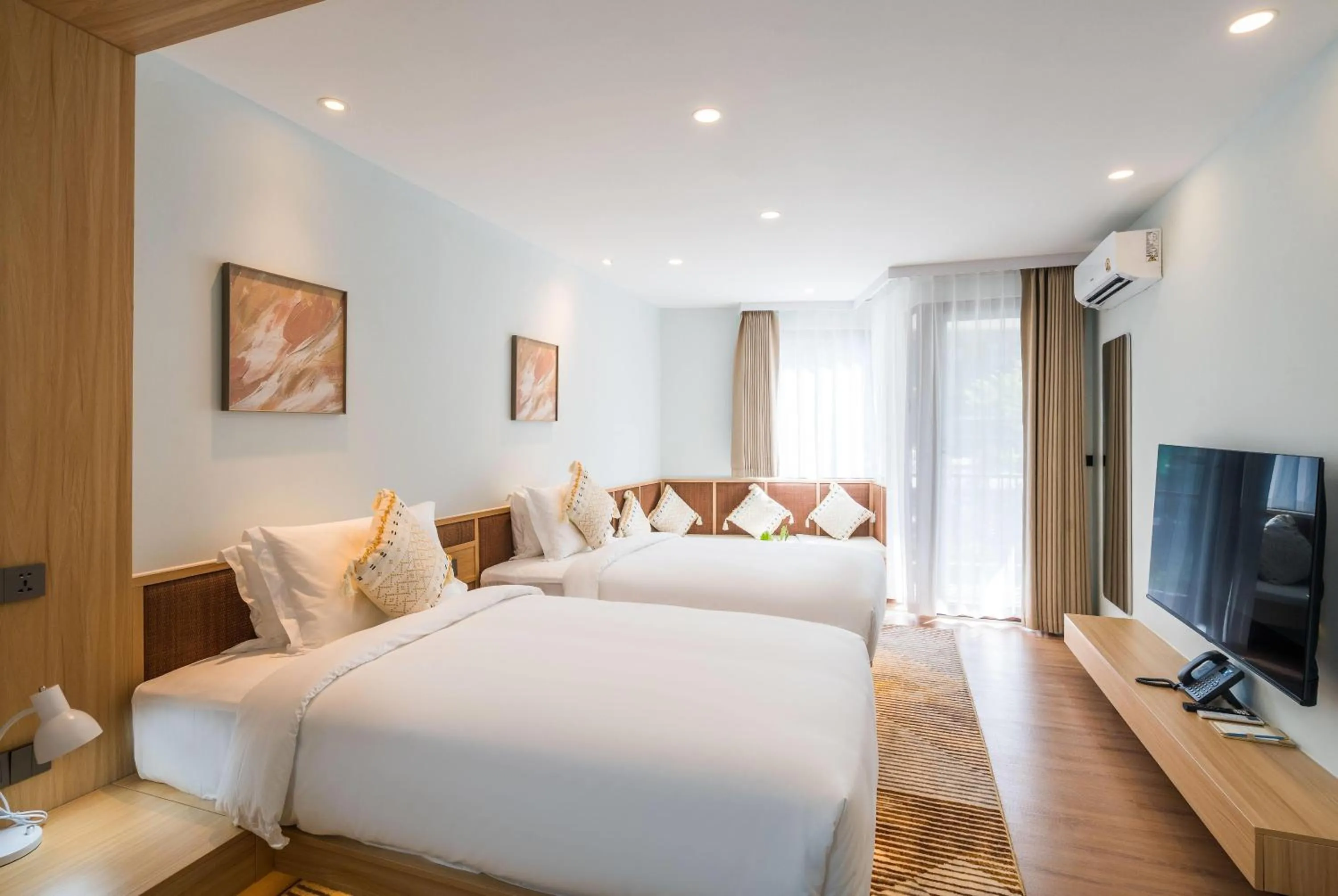 Photo of the whole room, Bed in Wyndham Garden Samui Wing