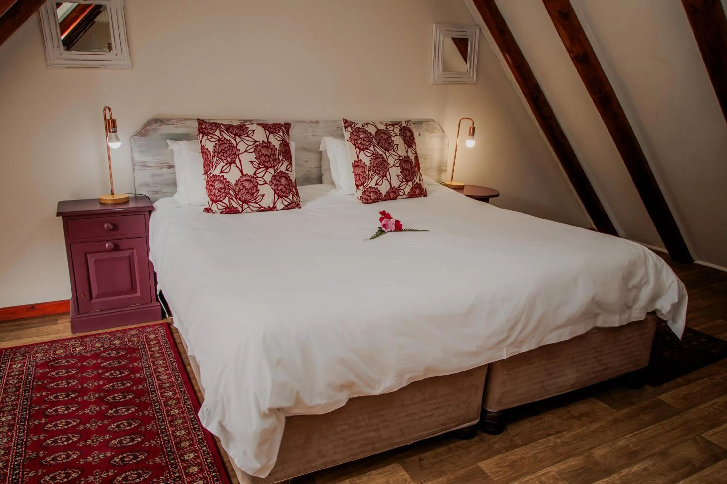 Bed in Aan de Oever Guesthouse