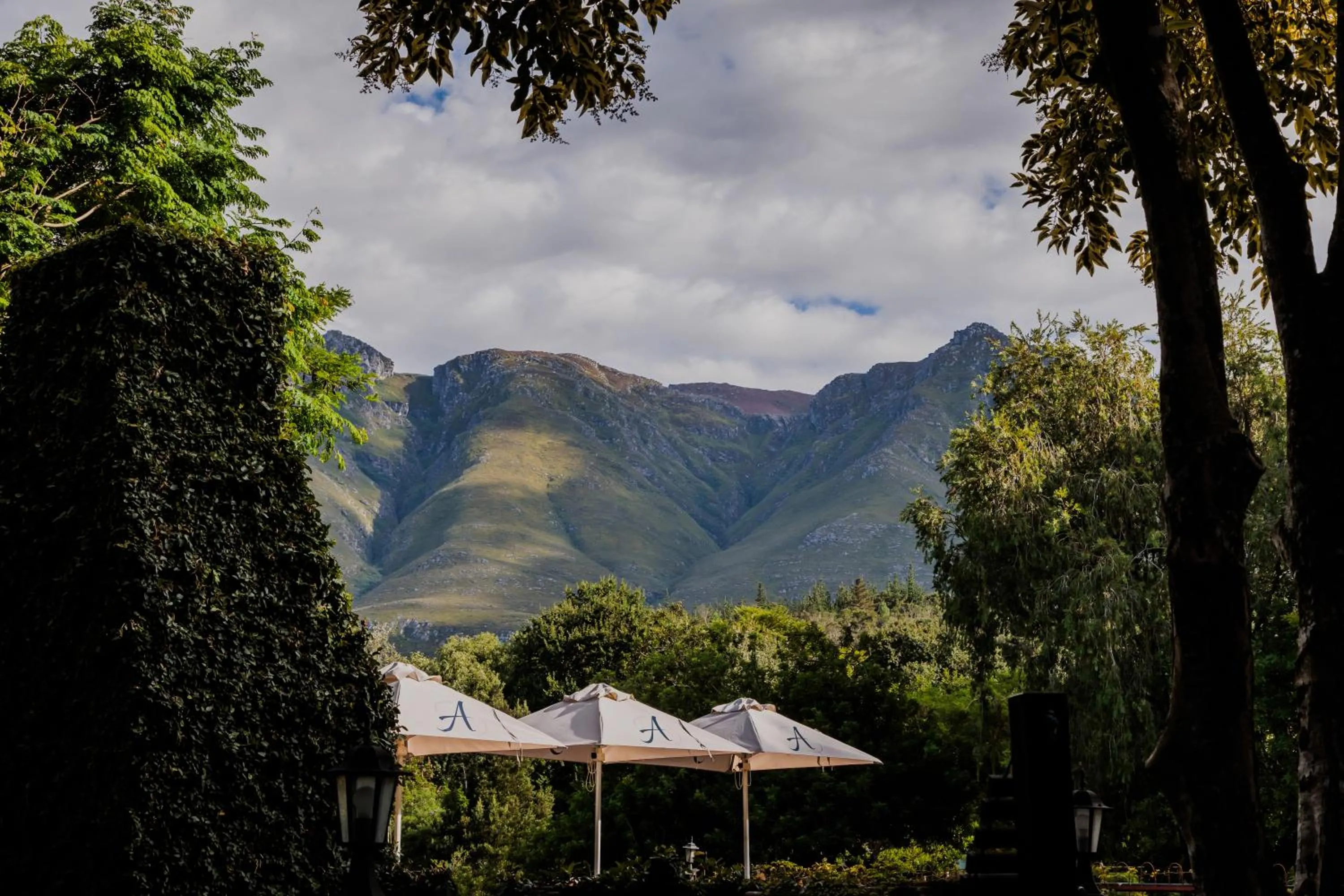 Mountain view in Aan de Oever Guesthouse