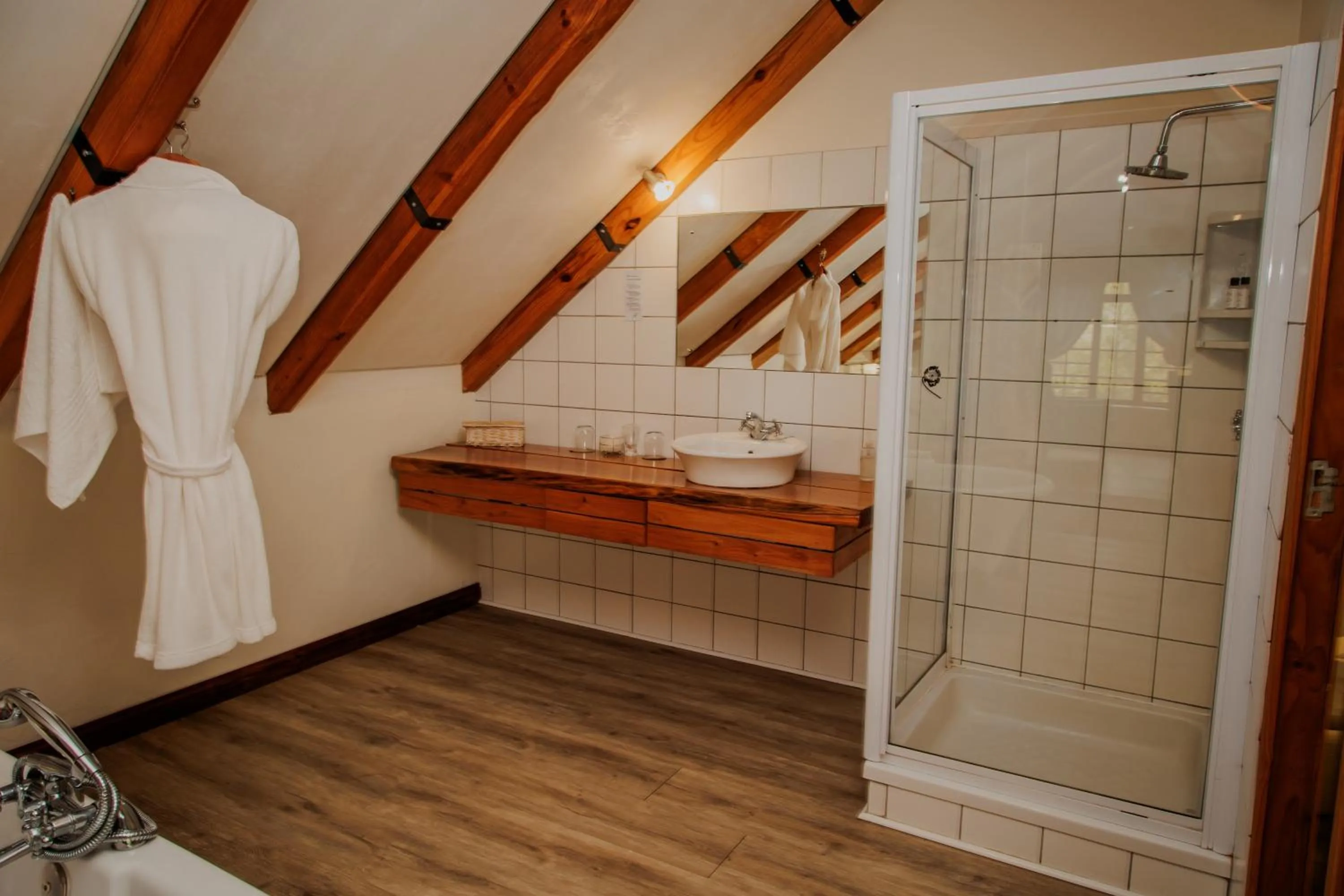 Shower in Aan de Oever Guesthouse