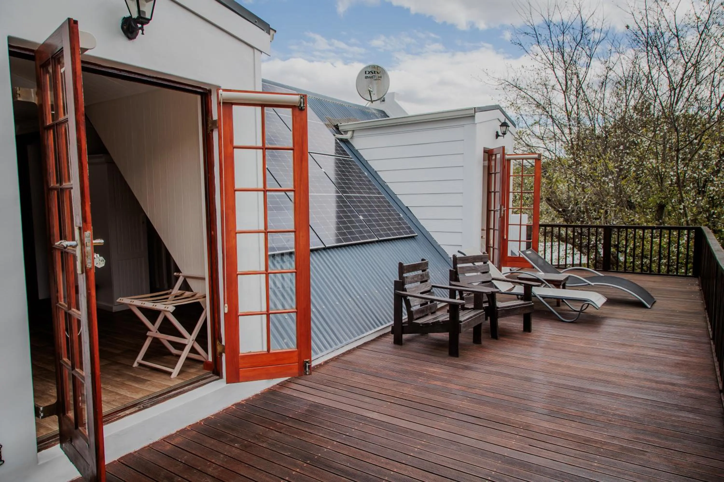 Patio in Aan de Oever Guesthouse