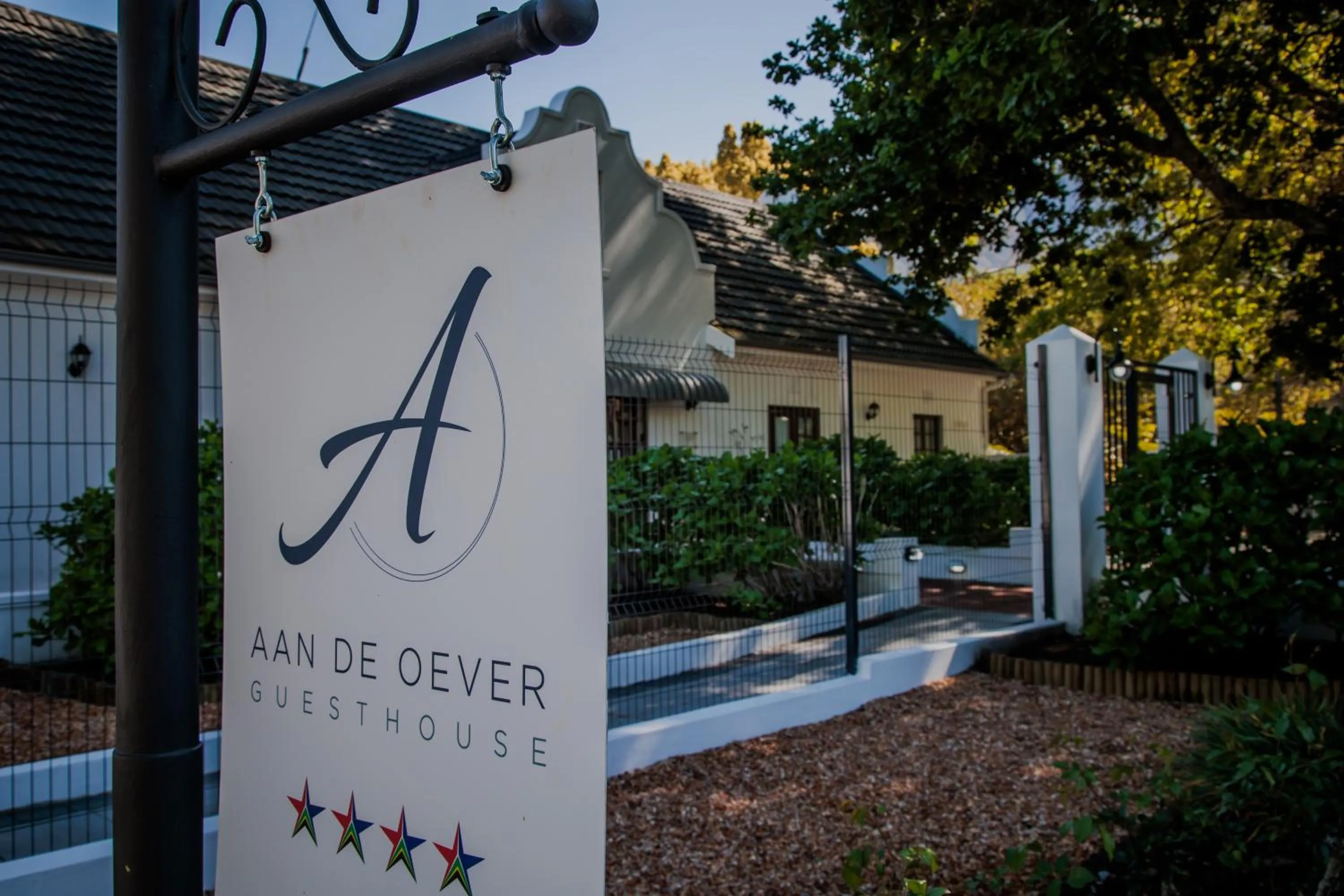 Facade/entrance in Aan de Oever Guesthouse