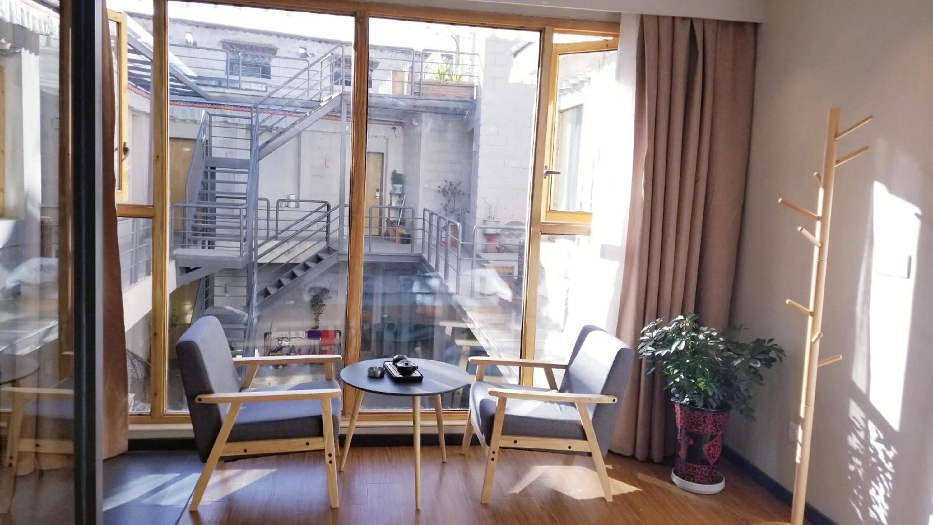 Living room in Fengma Feiyang Hostel