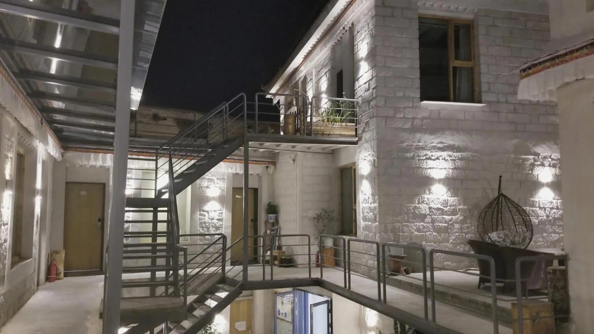 Balcony/Terrace in Fengma Feiyang Hostel