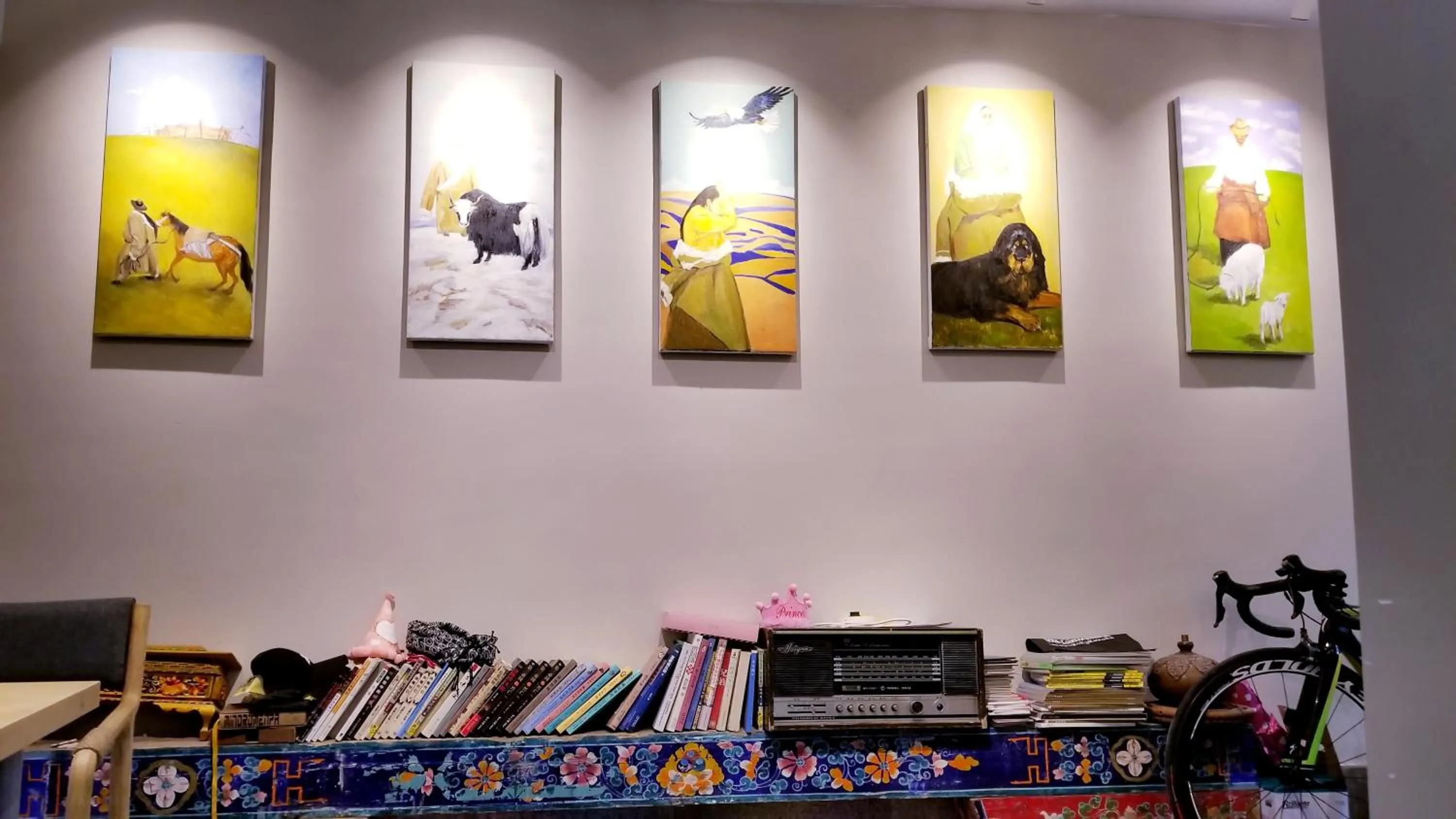 Lobby or reception in Fengma Feiyang Hostel