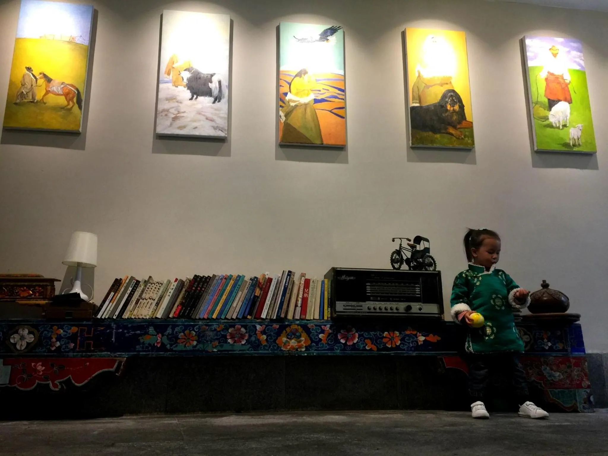 Lobby or reception in Fengma Feiyang Hostel