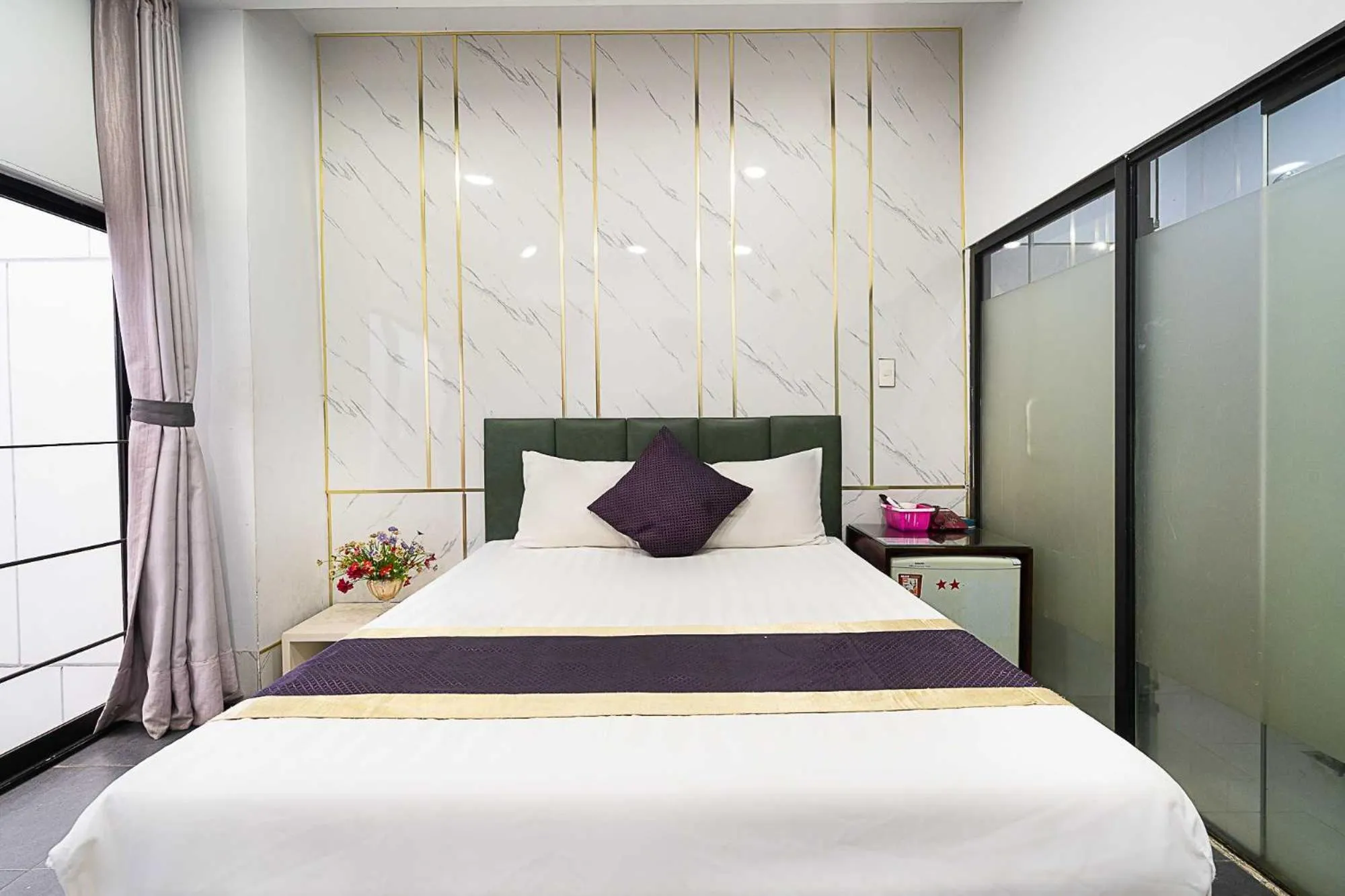 Bedroom, Bed in Collection O Duc Dat Hotel - Go Vap District