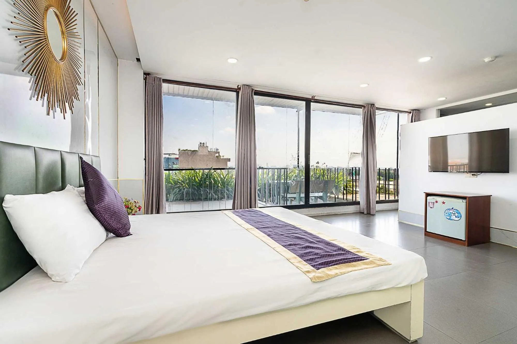 Bedroom, Bed in Collection O Duc Dat Hotel - Go Vap District