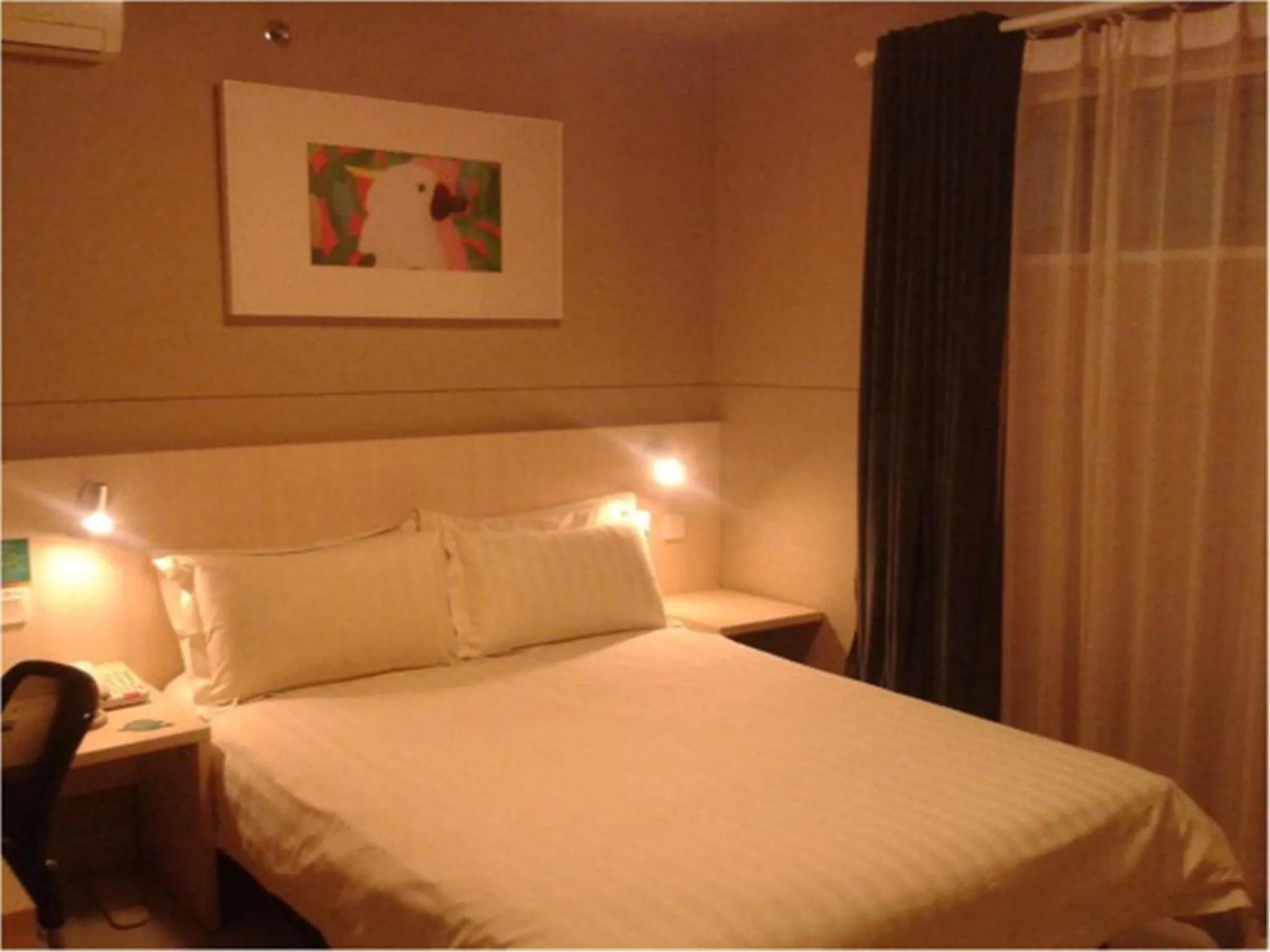 Bed in Jinjiang Inn Xiamen North Railway Station Jiageng Sports Stadium