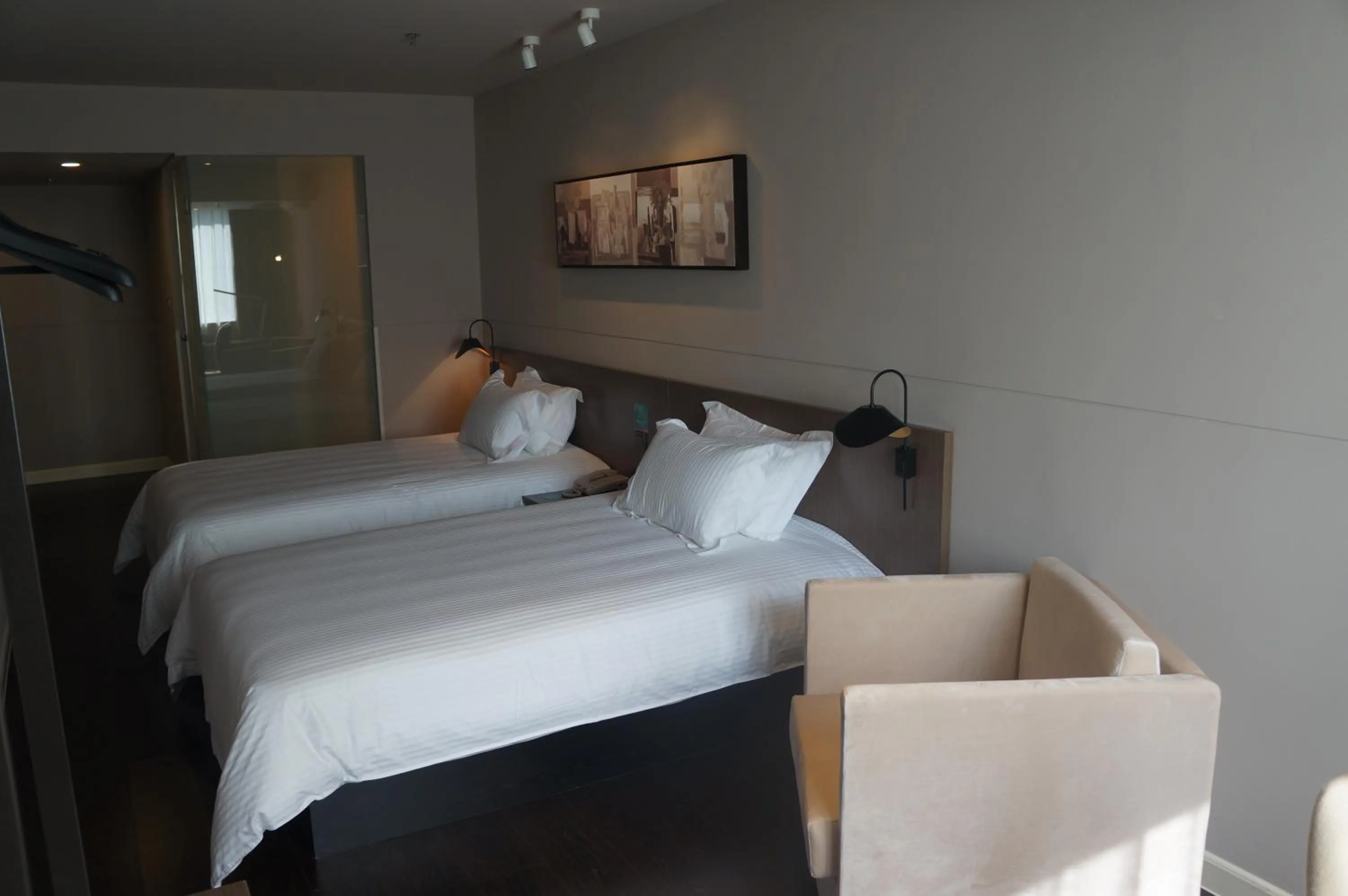 Bedroom, Bed in Jinjiang Inn Haikou Guomao Jinlong Road