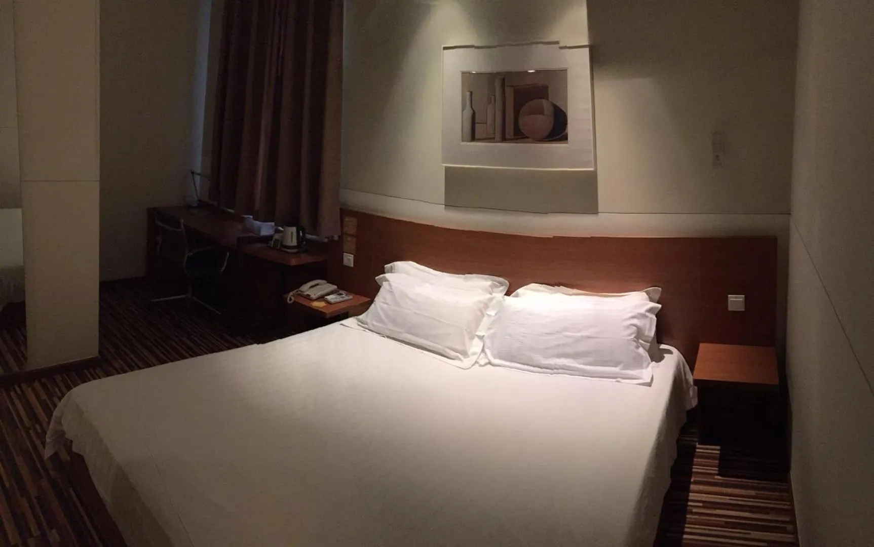 Photo of the whole room, Bed in Goldmet Inn Changzhi Bayi Square