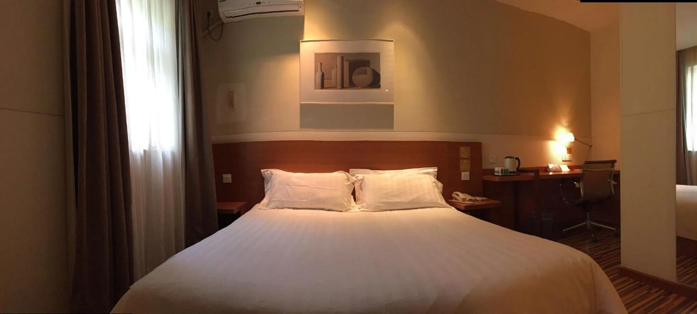 Photo of the whole room, Bed in Goldmet Inn Changzhi Bayi Square