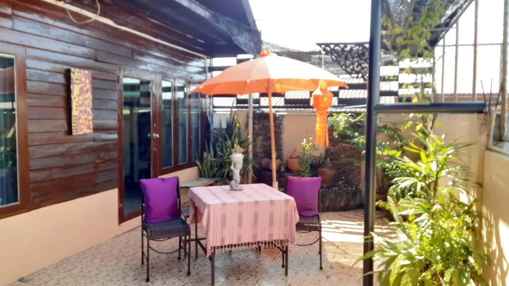 Garden in The North Hotel