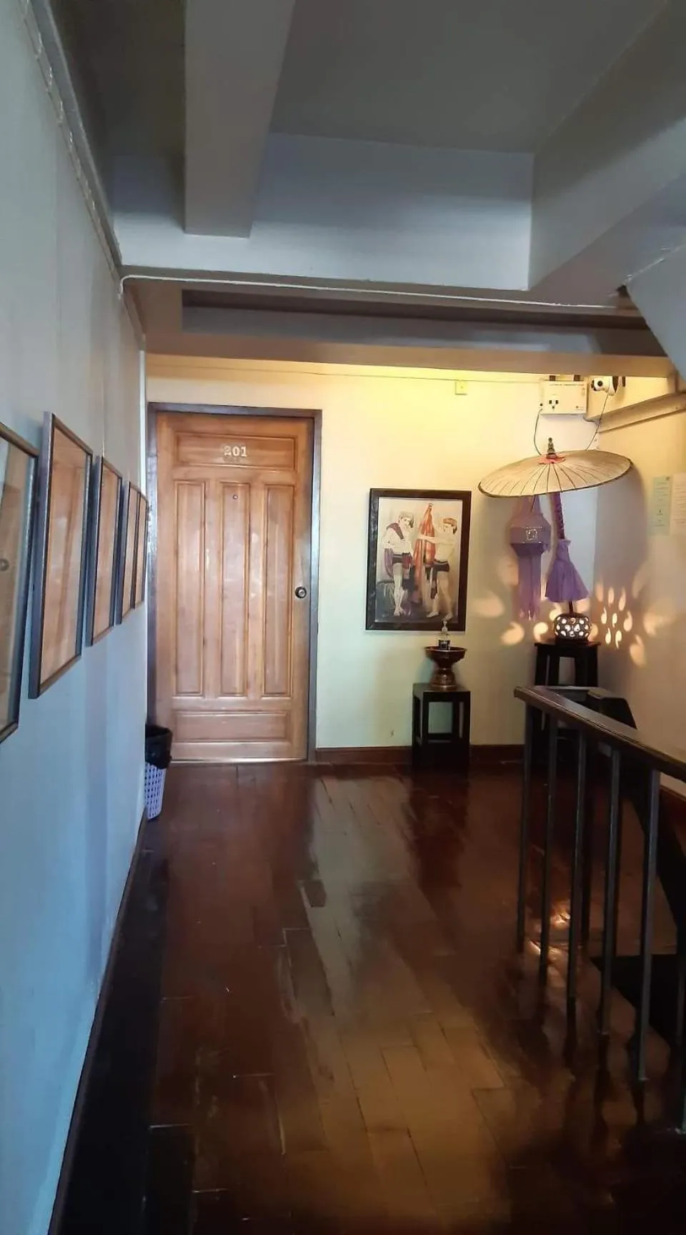 Decorative detail in The North Hotel