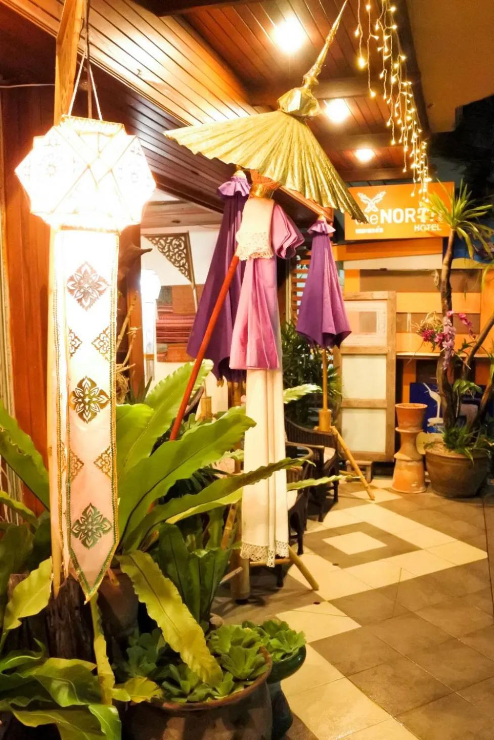 Facade/entrance in The North Hotel