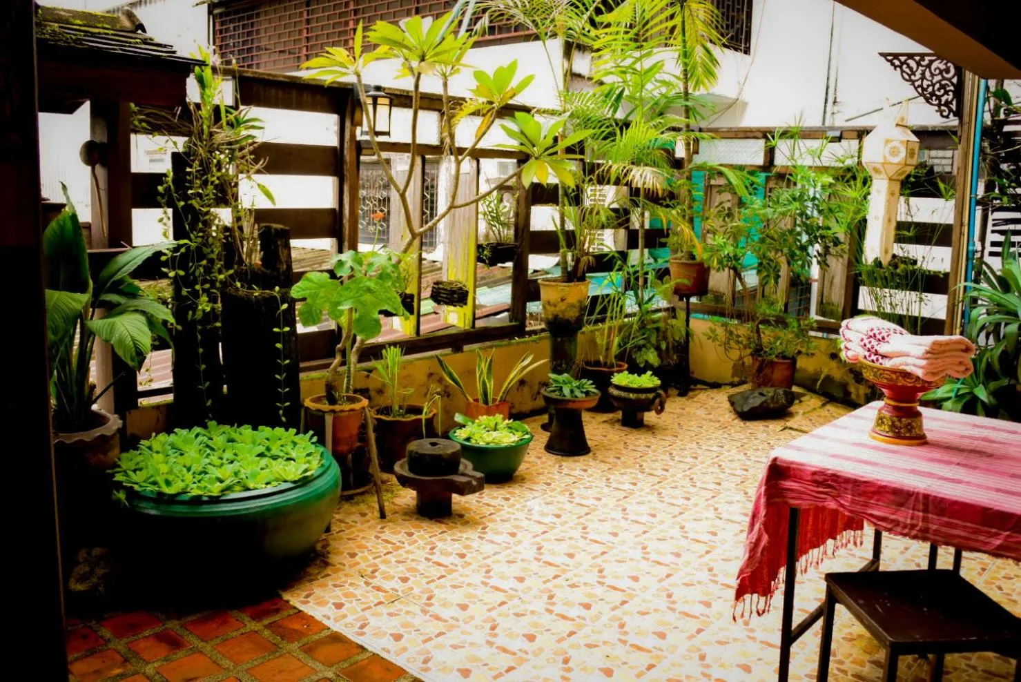 Garden in The North Hotel