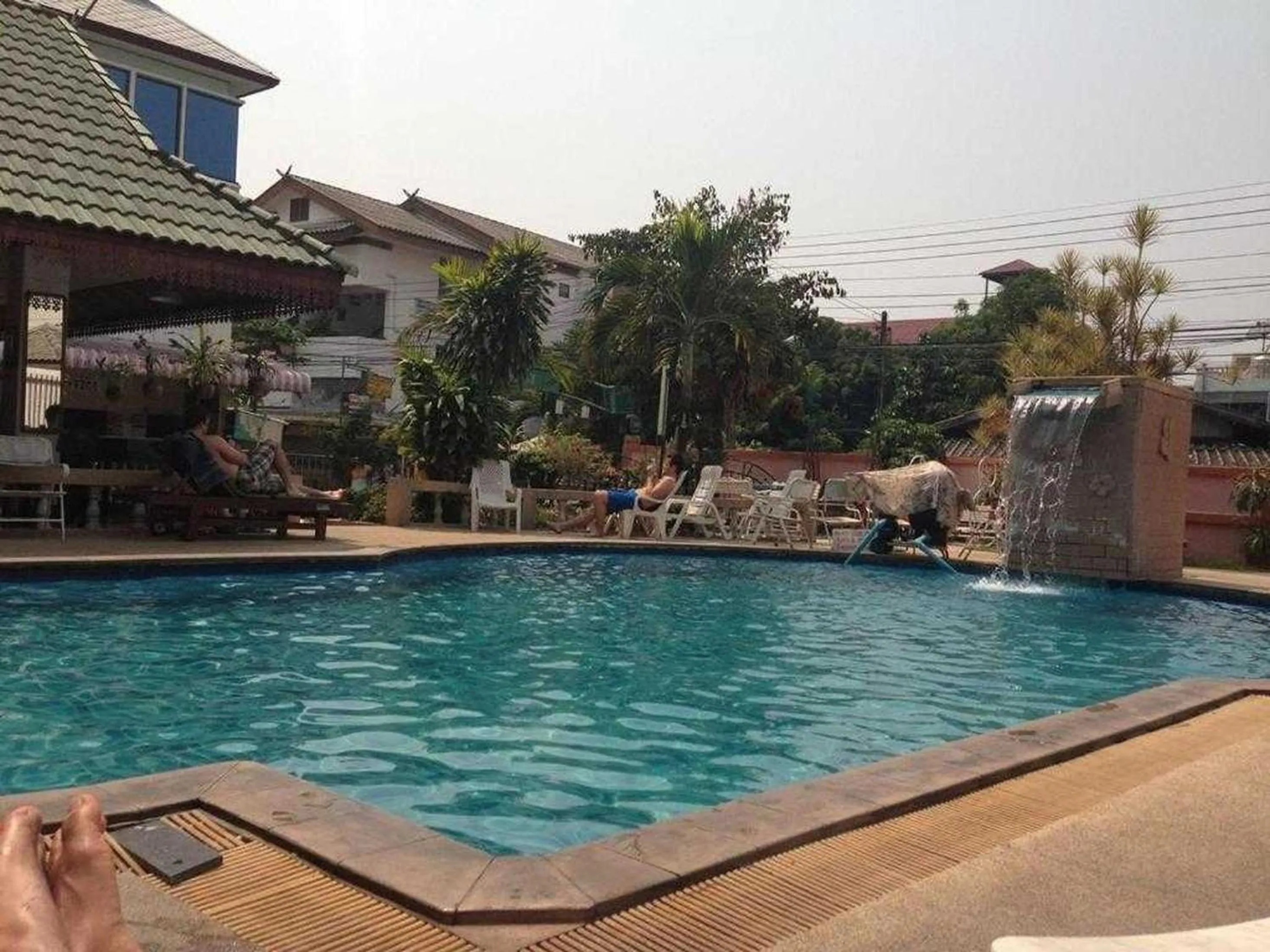 Swimming pool in Hotel O Top North Guesthouse