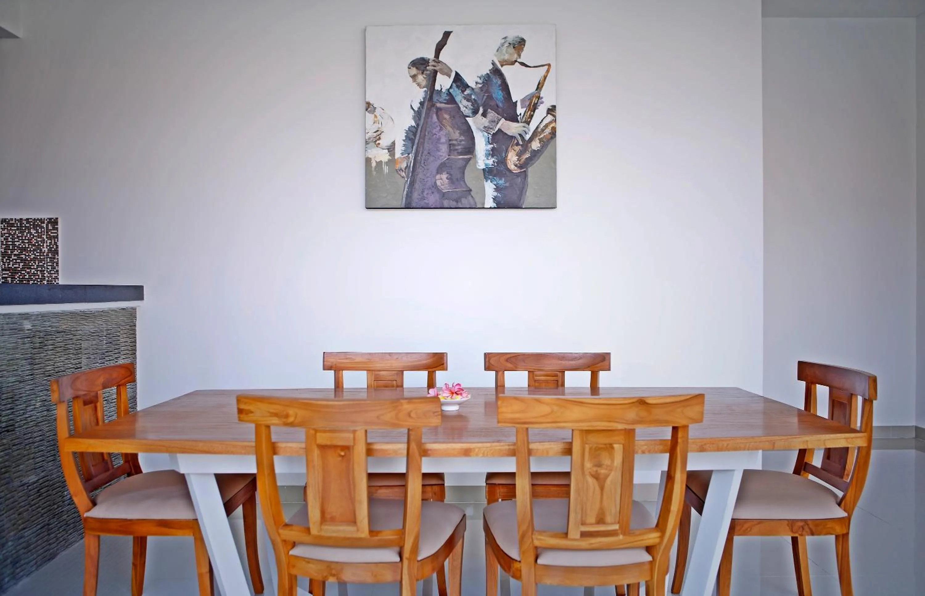 Dining area in Kubu Manggala Villas Seminyak