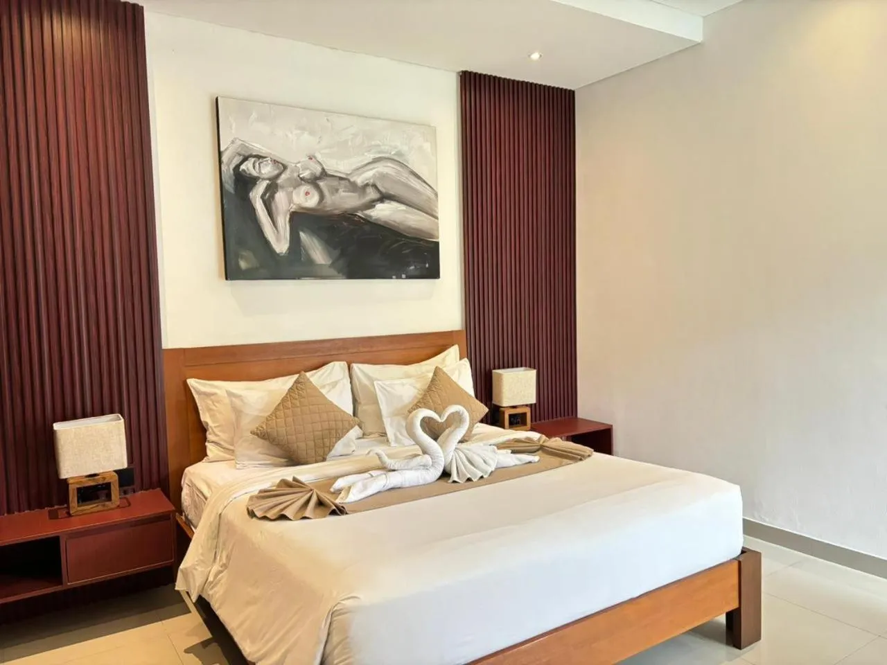 Bedroom, Bed in Kubu Manggala Villas Seminyak