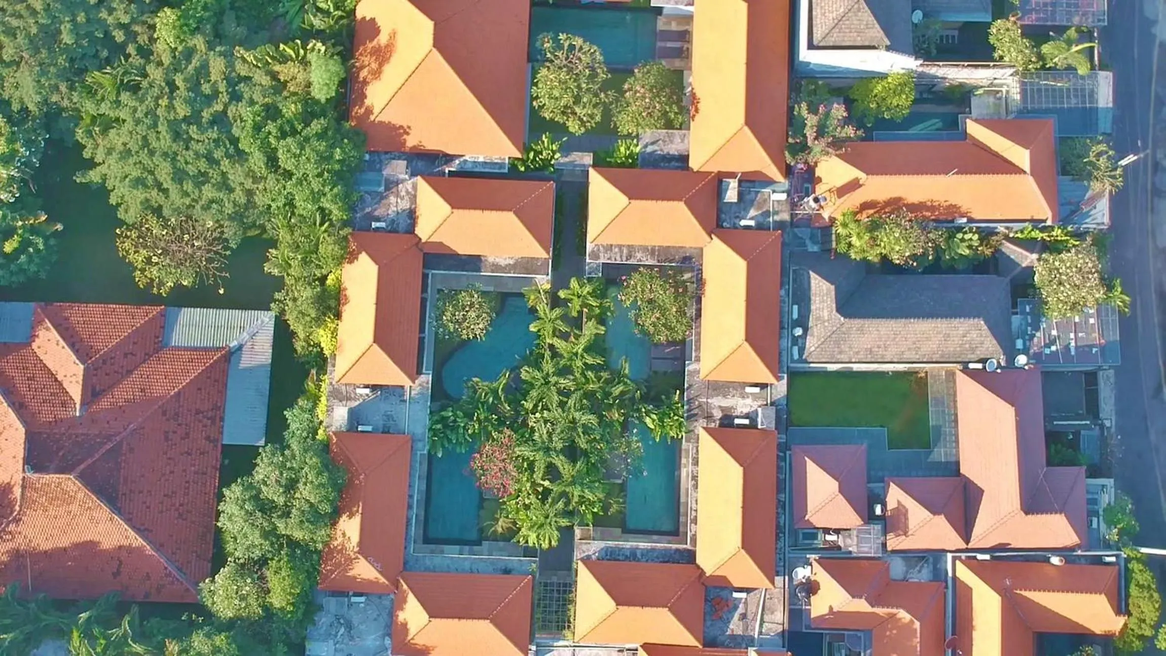 Bird's eye view in Kubu Manggala Villas Seminyak