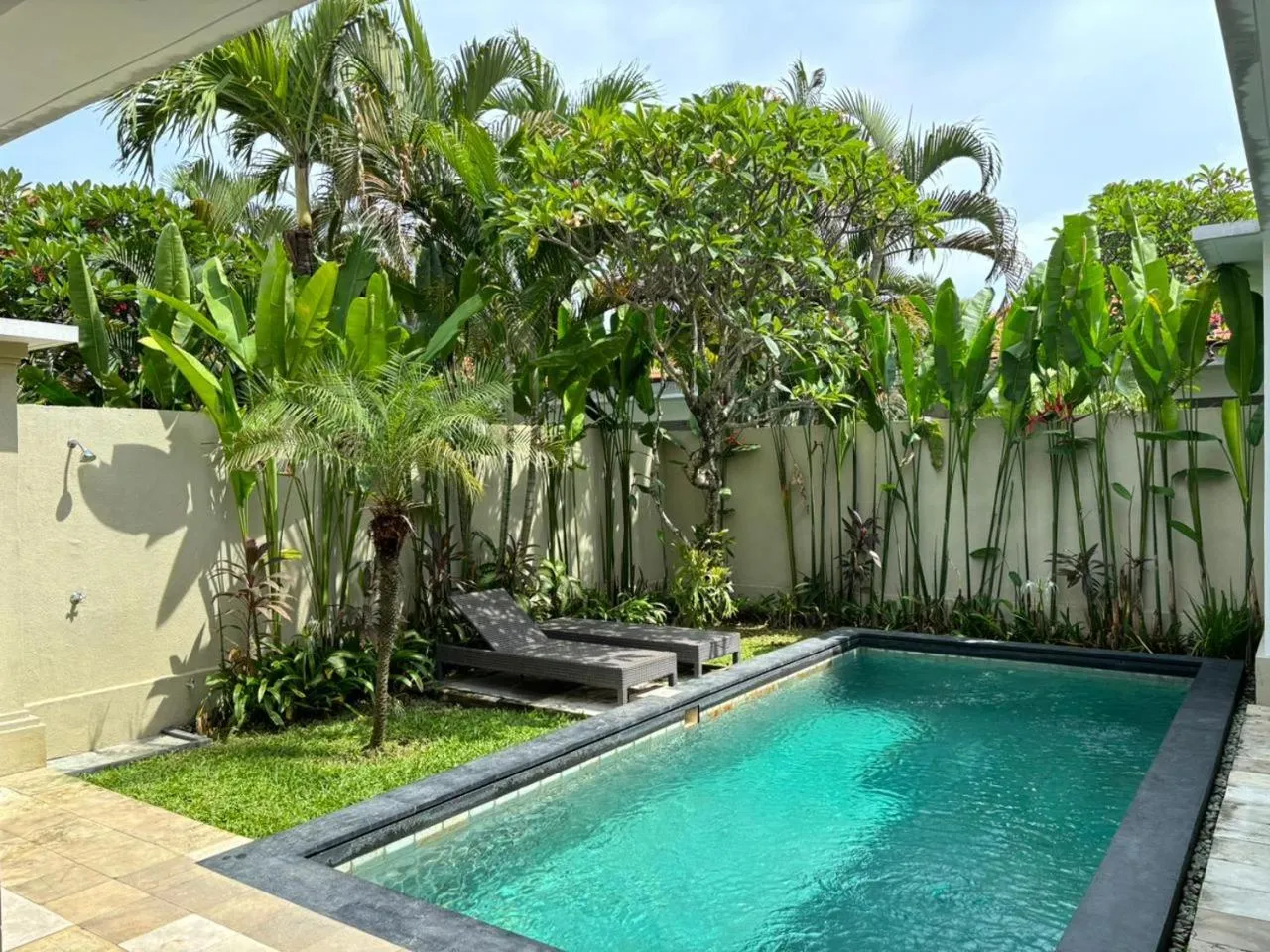 Pool view in Kubu Manggala Villas Seminyak
