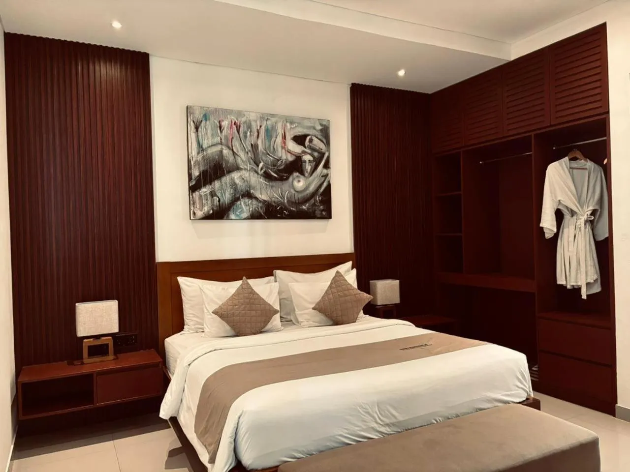 Bedroom, Bed in Kubu Manggala Villas Seminyak