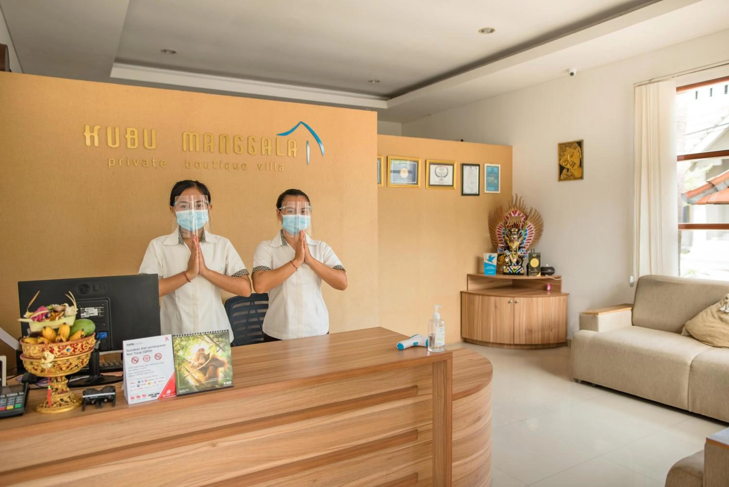 Staff in Kubu Manggala Villas Seminyak